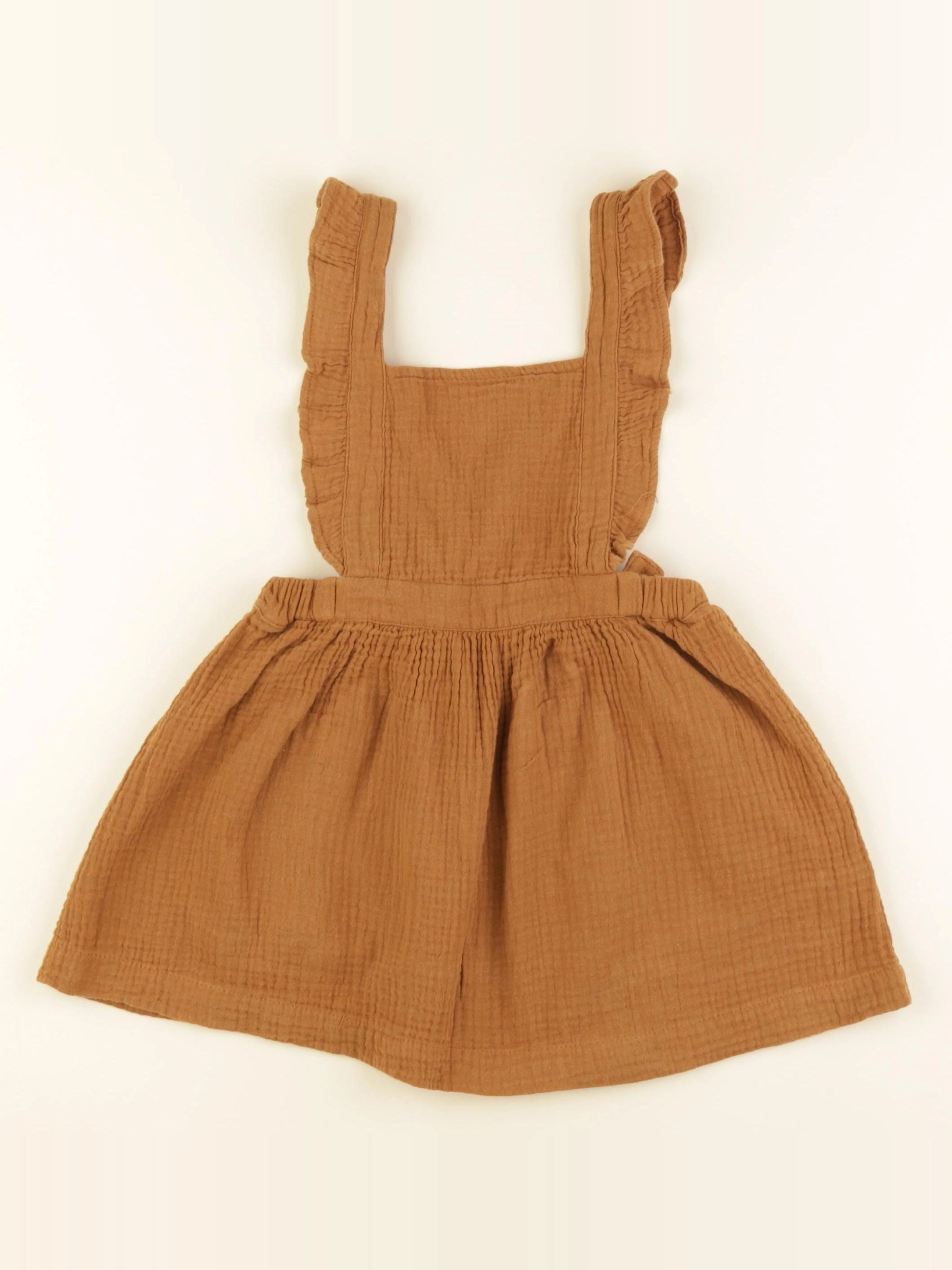 Vertbaudet - robe marron - 36 mois