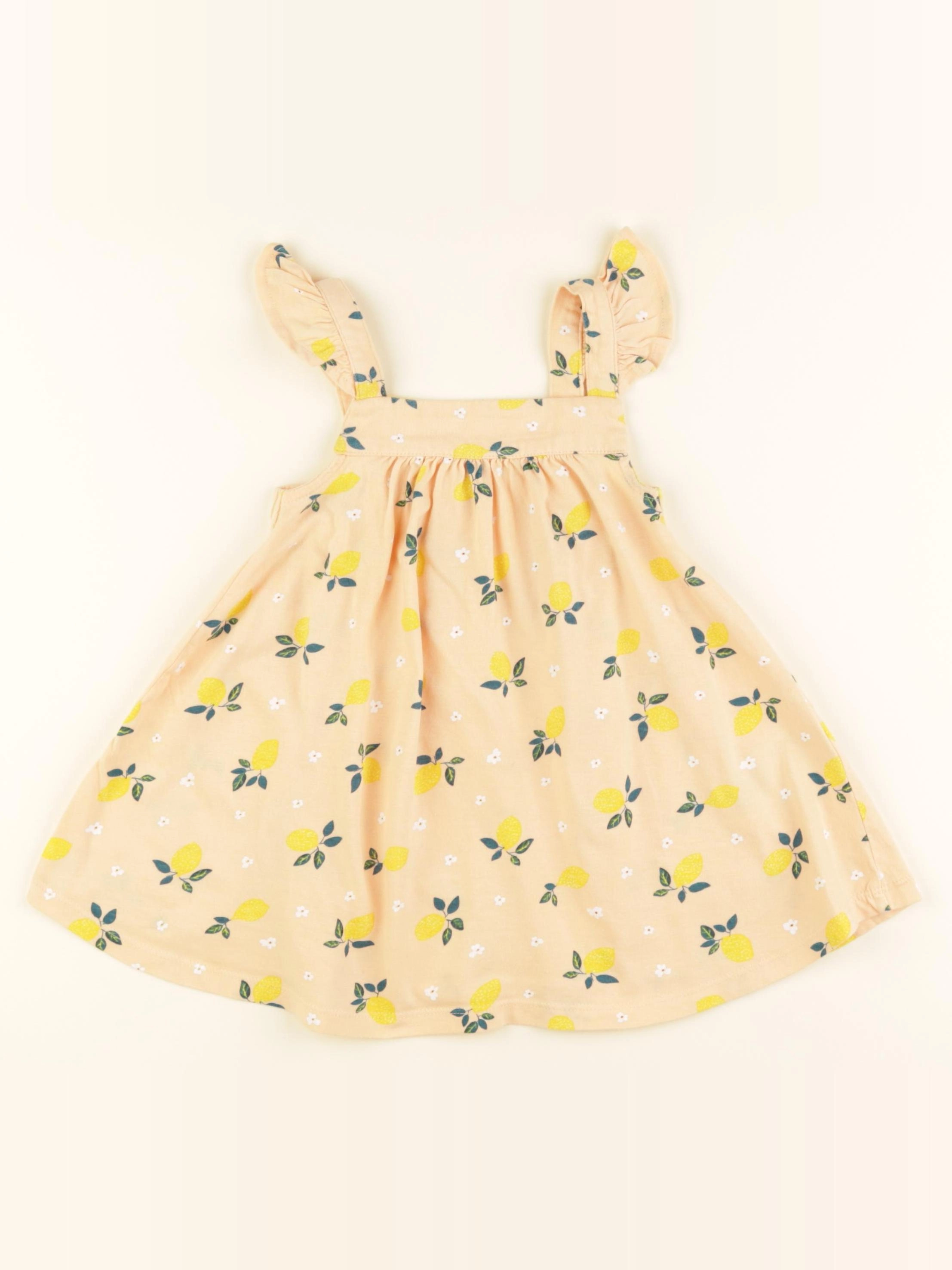 Vertbaudet - robe orange - 2 ans