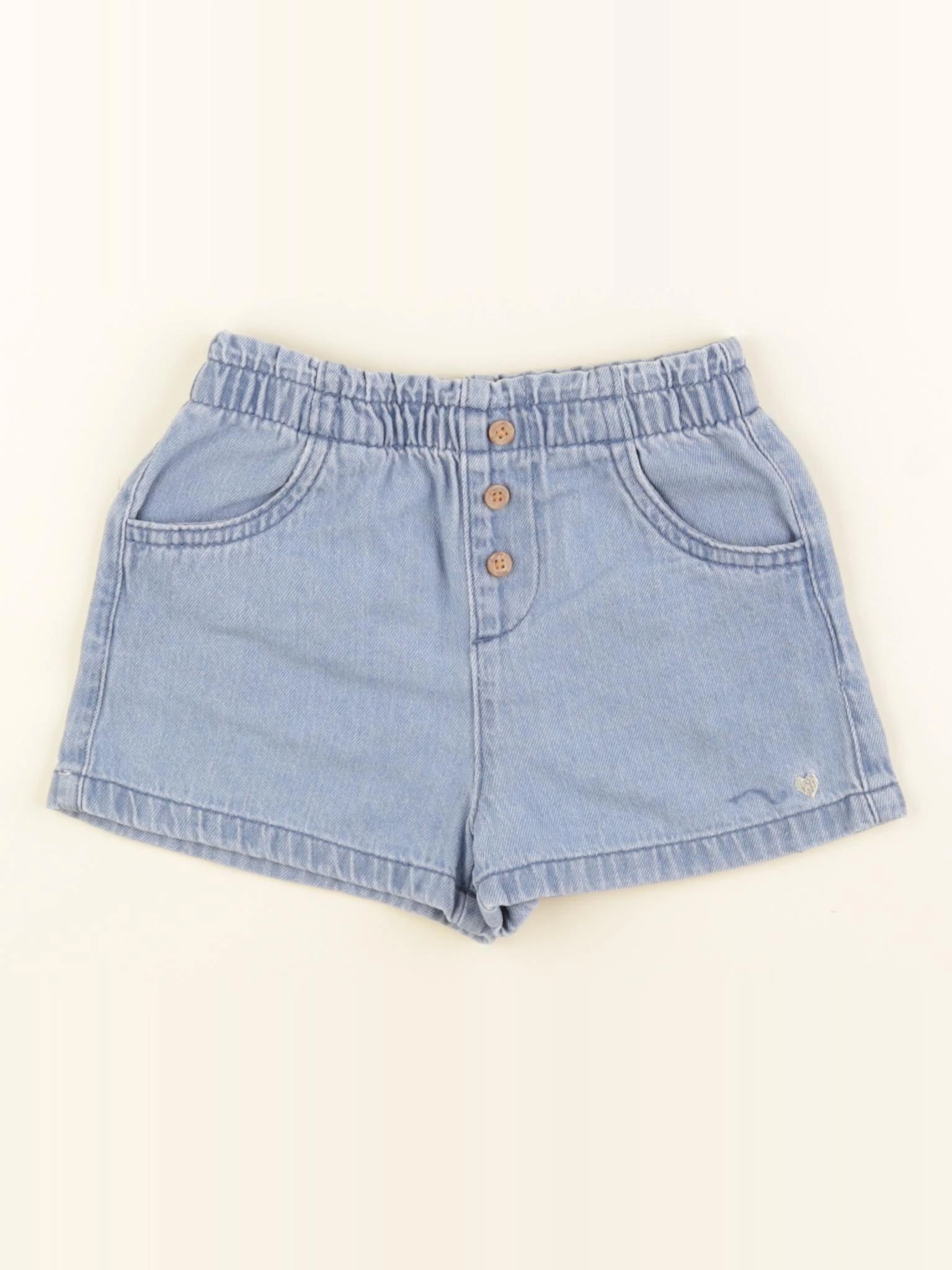 Vertbaudet - short bleu - 3 ans