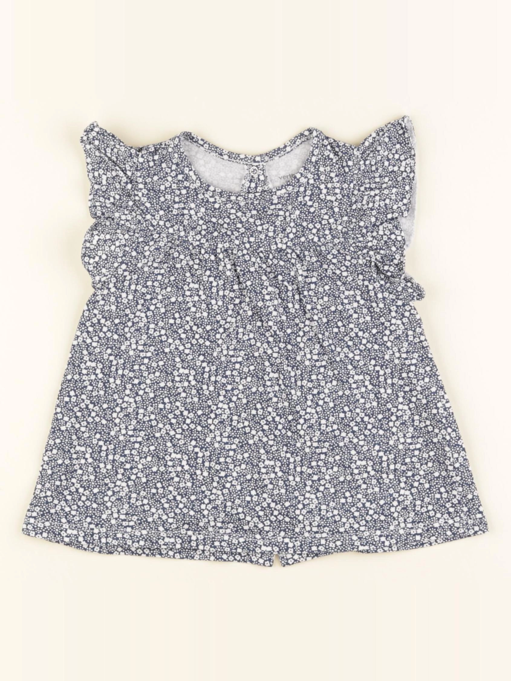 Vertbaudet - tee-shirt bleu - 36 mois