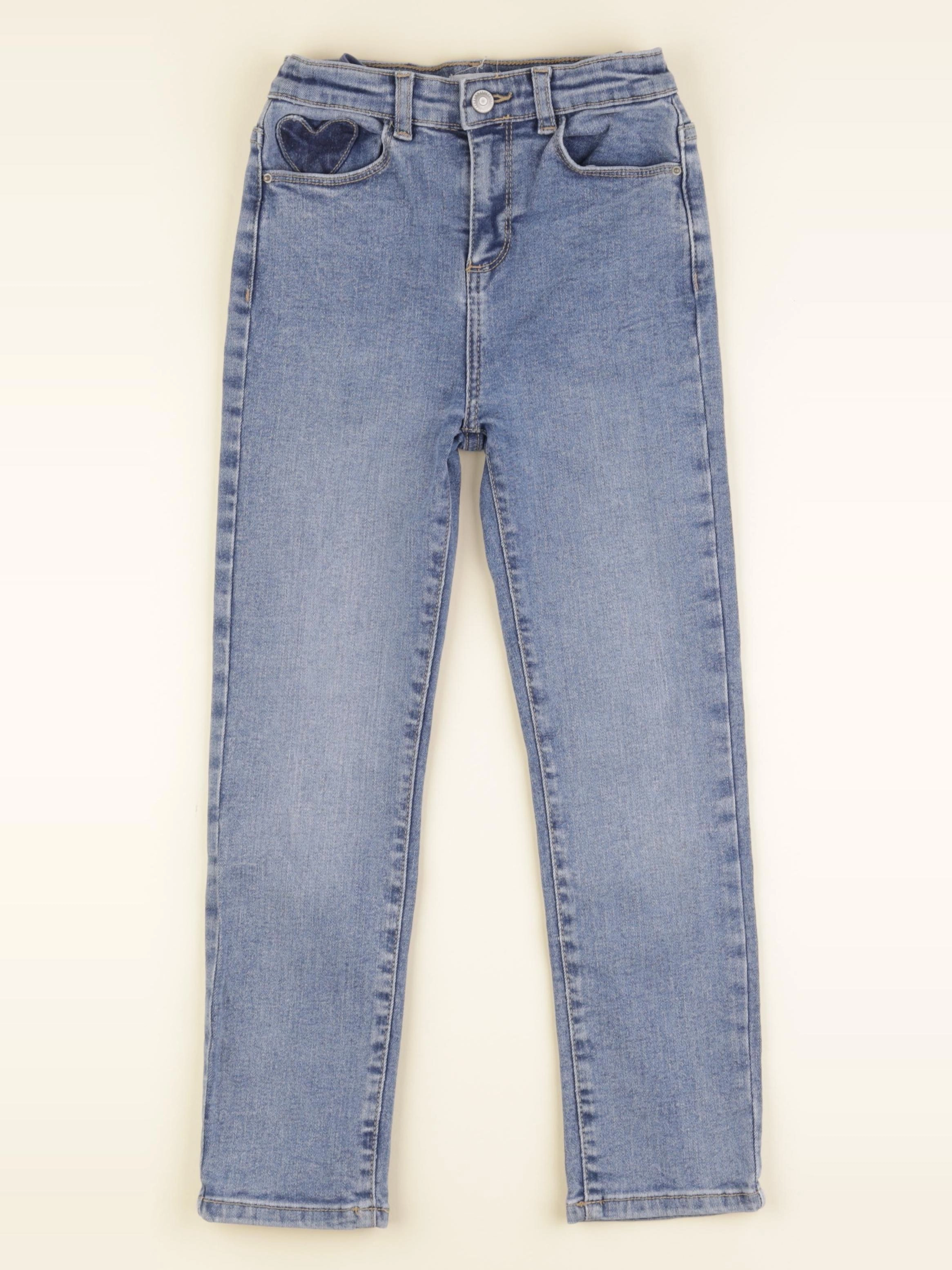 Vertbaudet - jean bleu - 8 ans