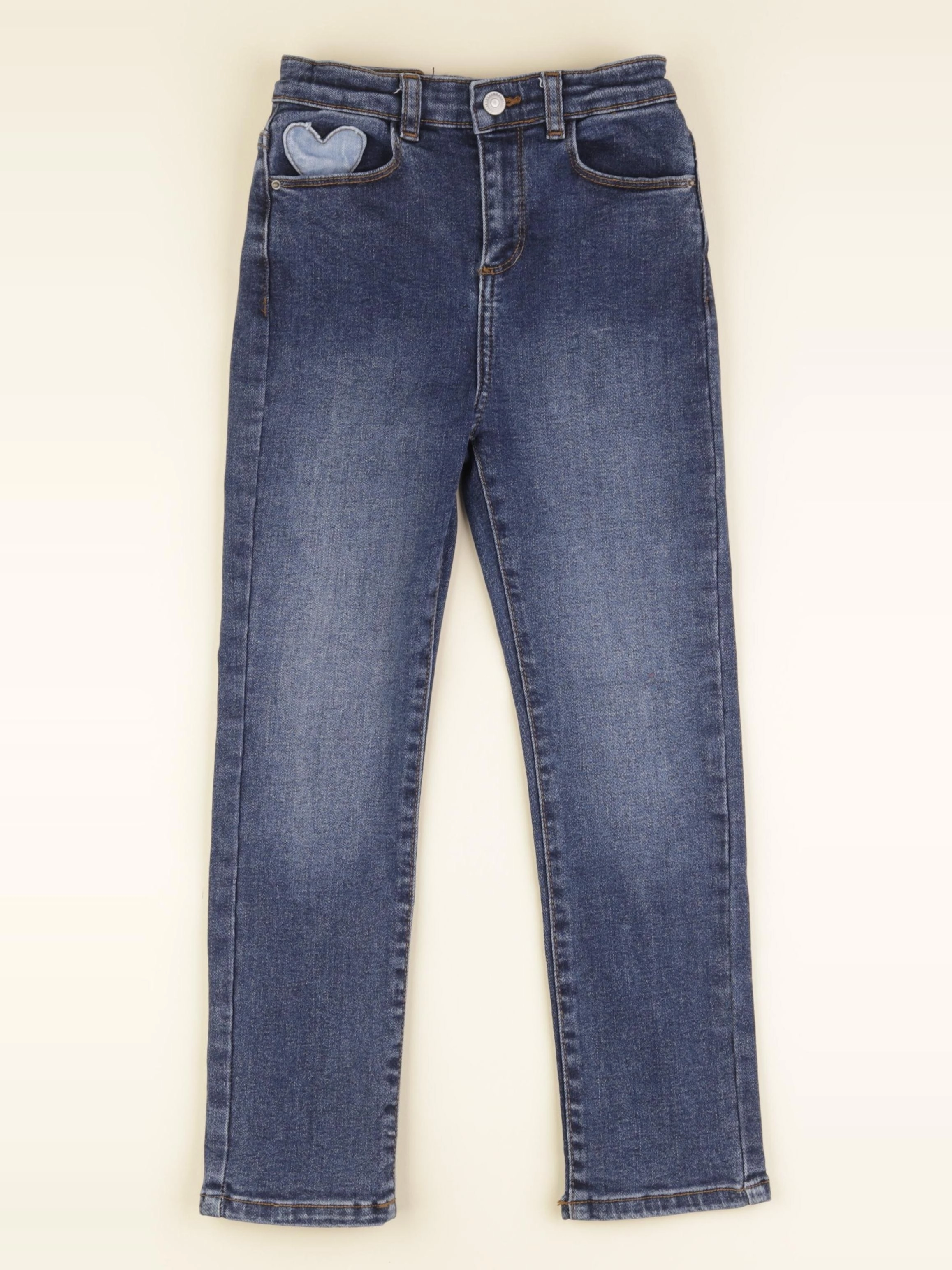 Vertbaudet - jean bleu - 8 ans