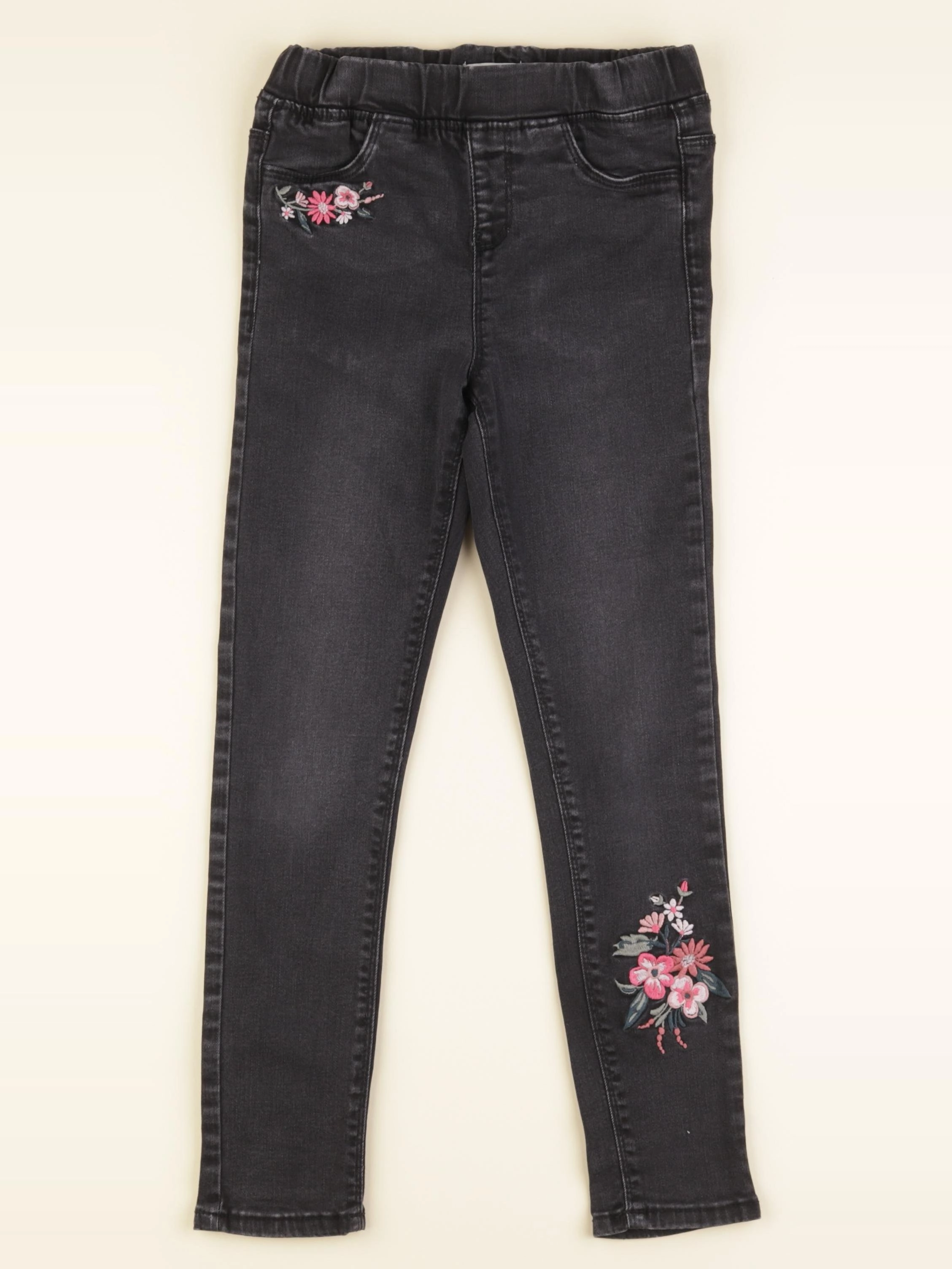 Vertbaudet - jegging noir - 8 ans
