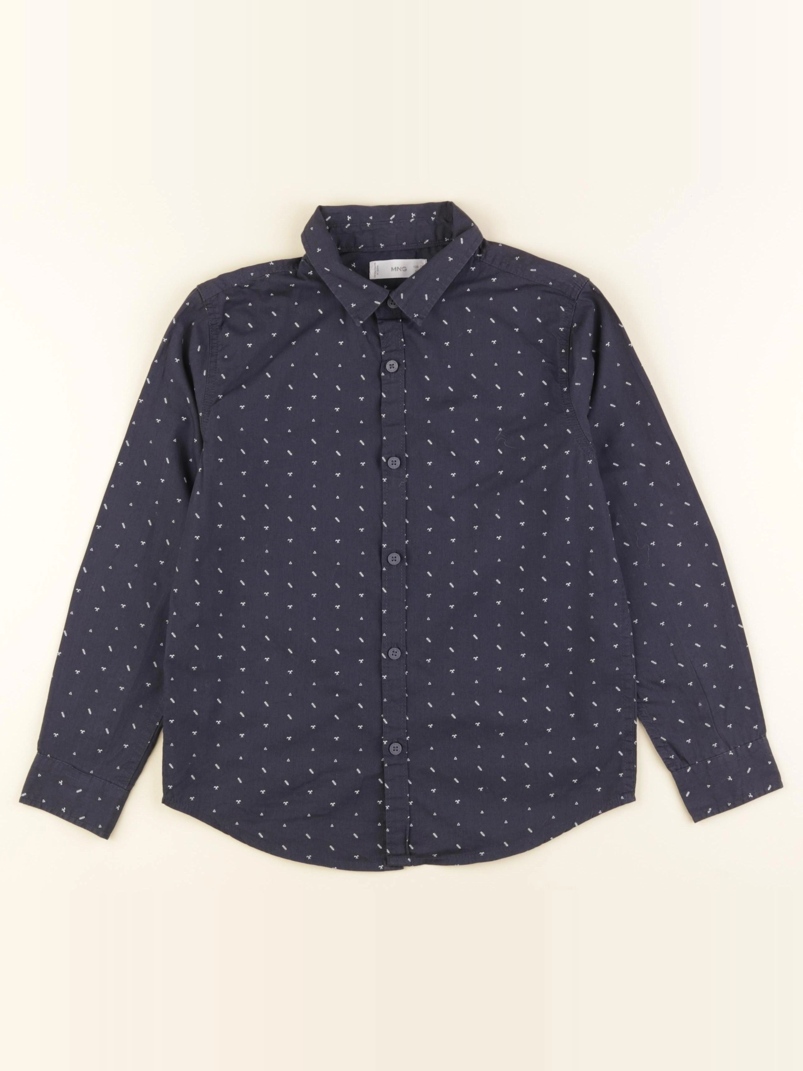 Mango - chemise bleu - 8 ans