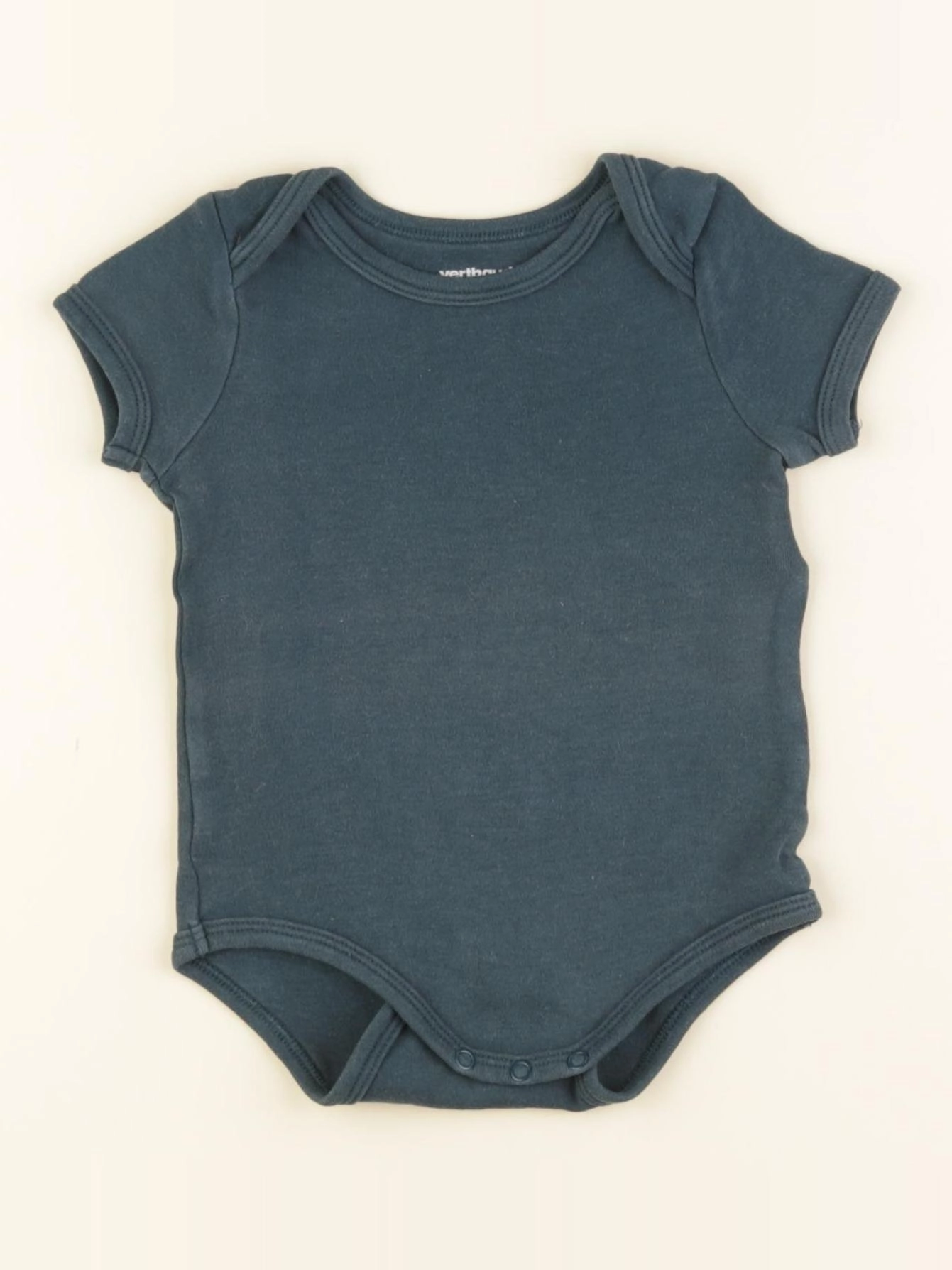 Vertbaudet - body vert - 9 mois