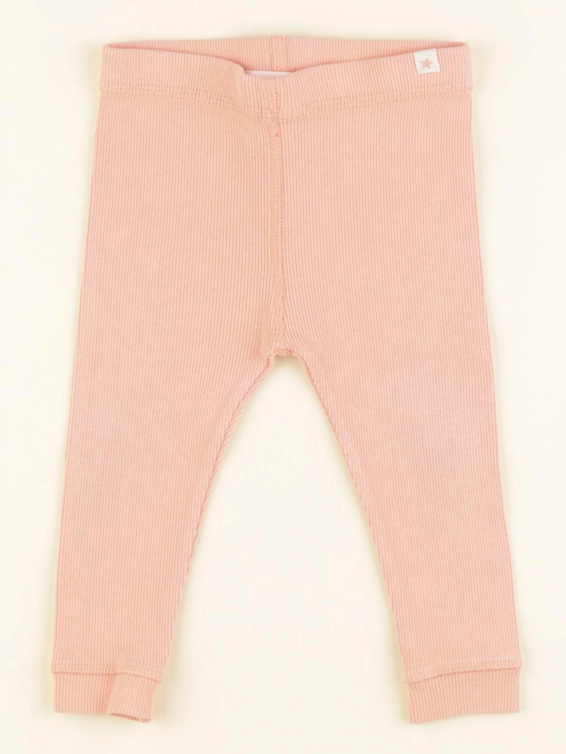 Zara - legging rose - 9/12 mois