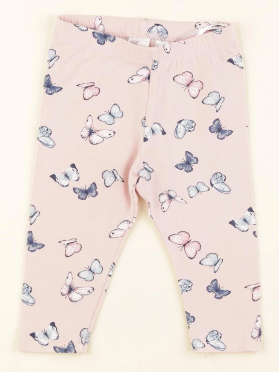 H&M - legging rose - 6/9 mois