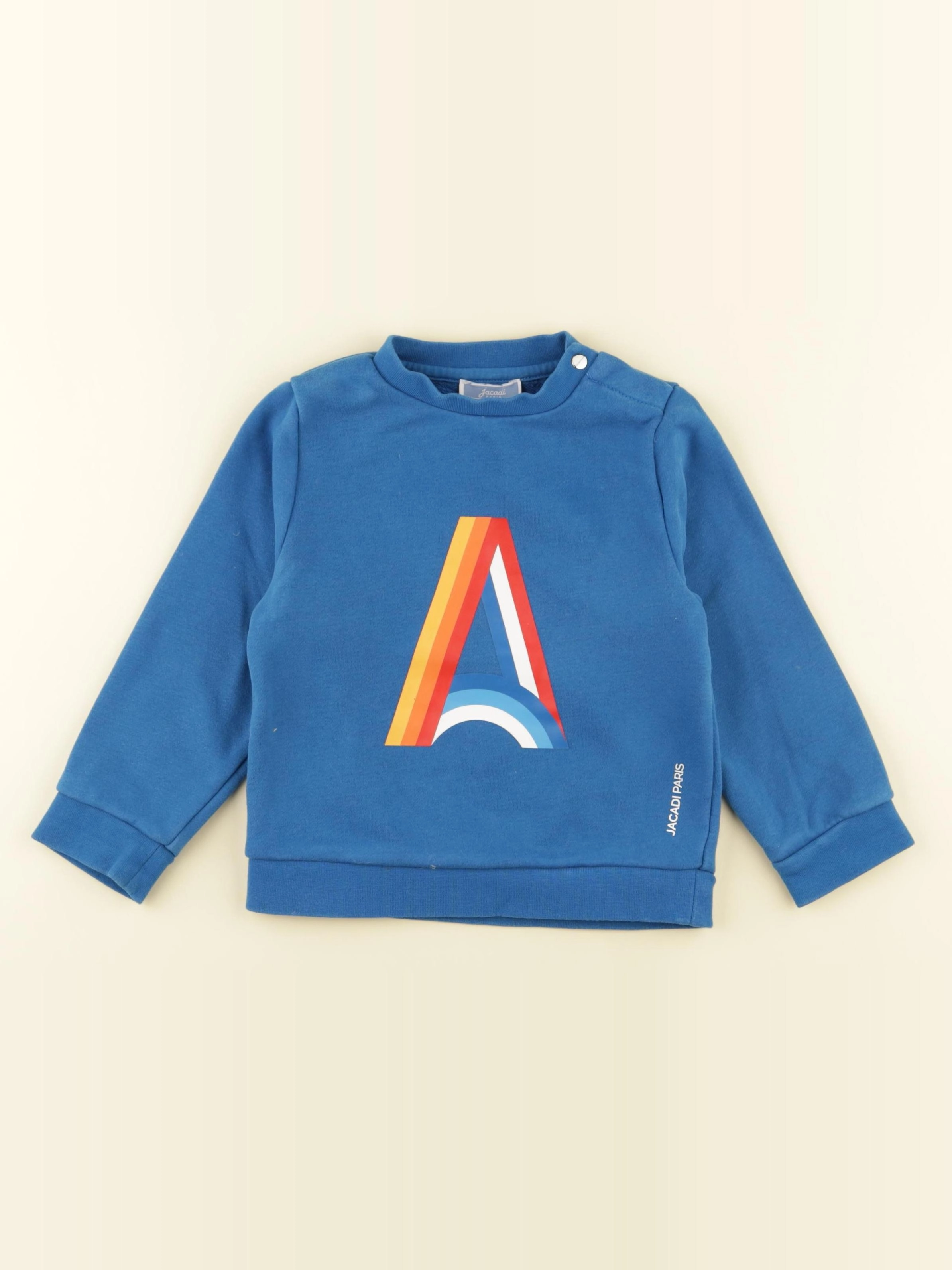 Jacadi - sweat bleu - 36 mois