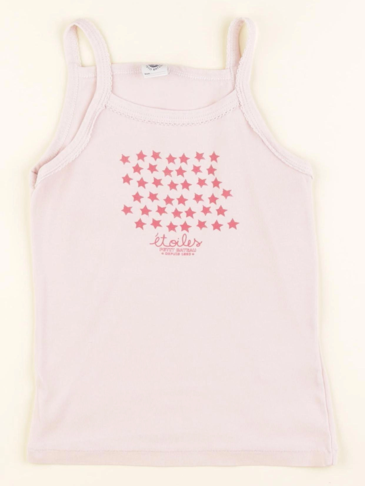 Petit Bateau - maillot de corps rose - 5 ans