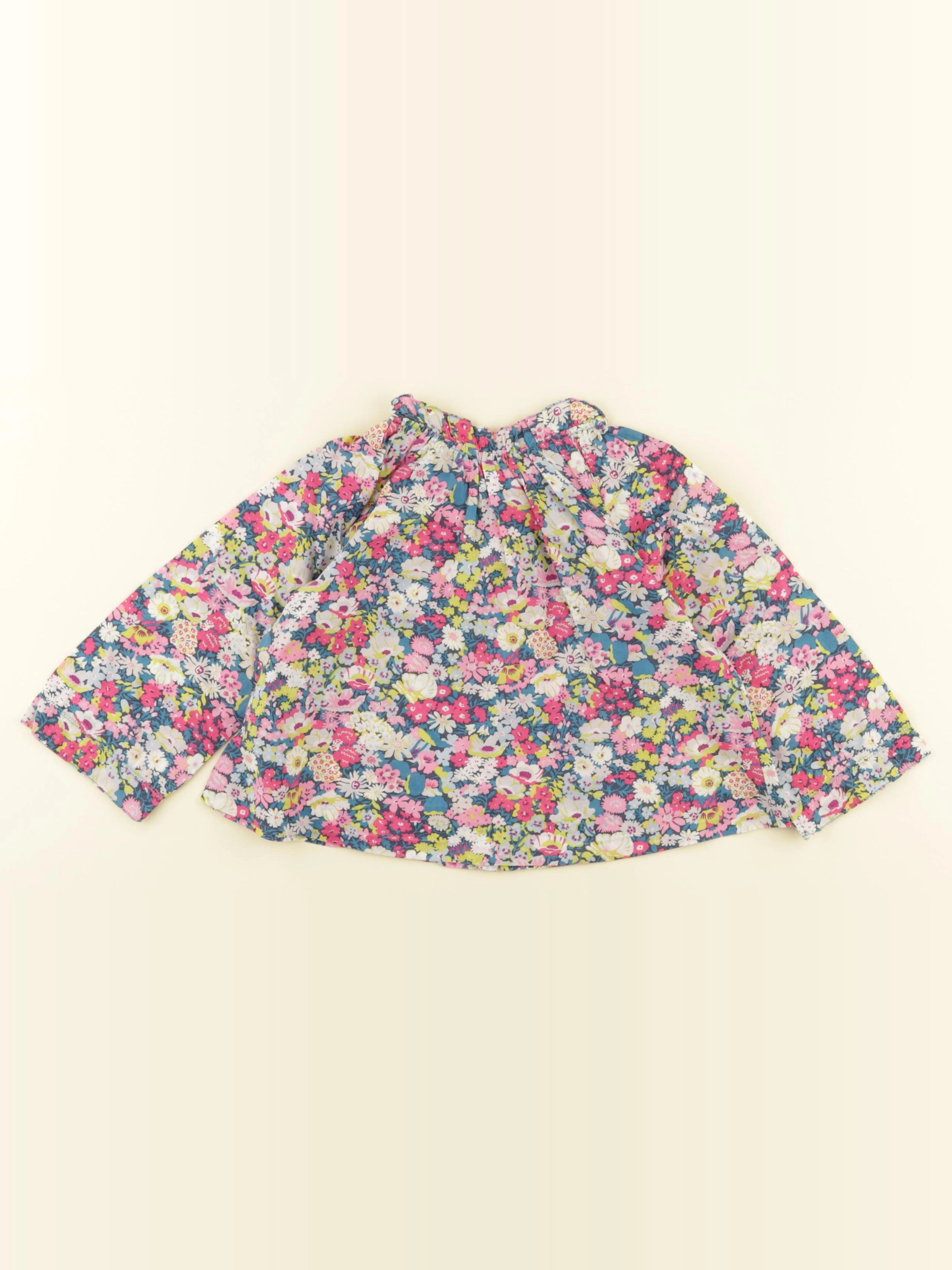 Jacadi - blouse liberty multicolore - 18 mois
