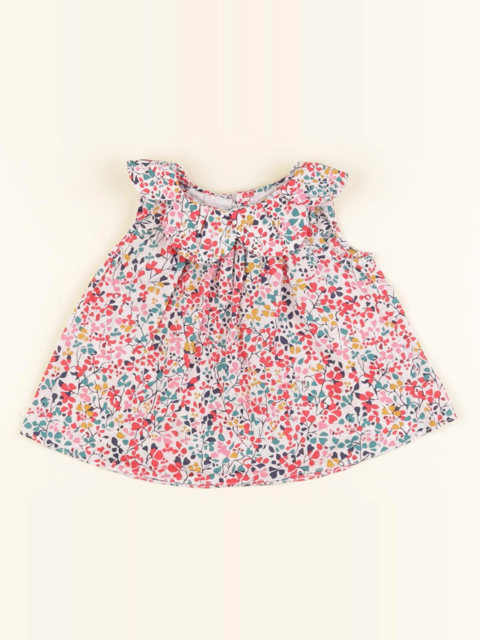 Jacadi - blouse liberty multicolore - 6 mois