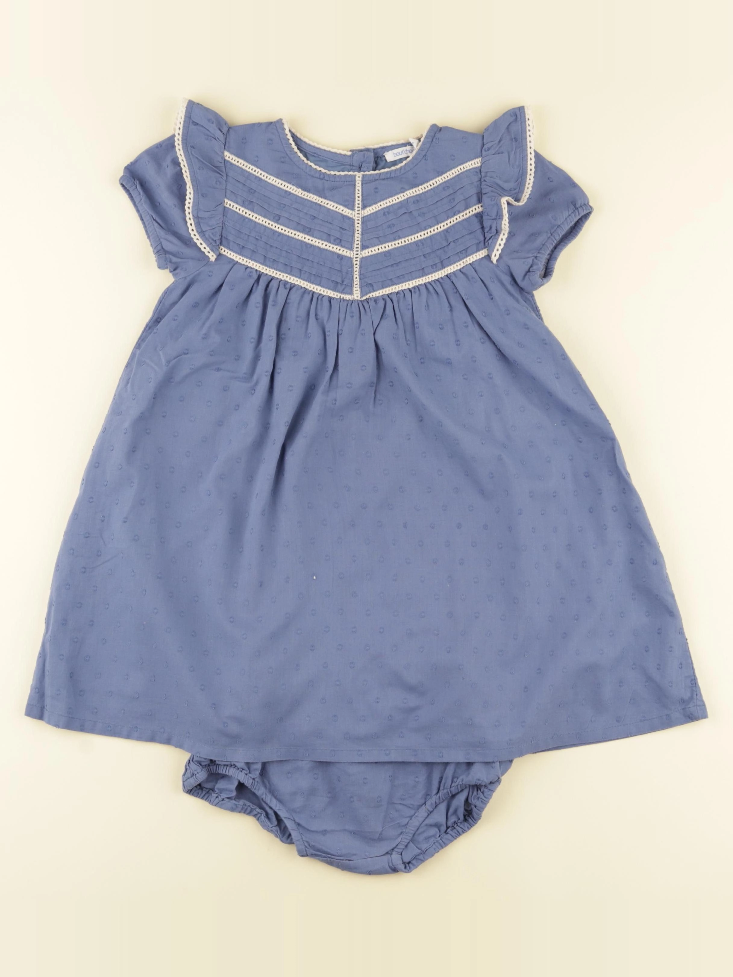 Boutchou - robe bleu - 36 mois