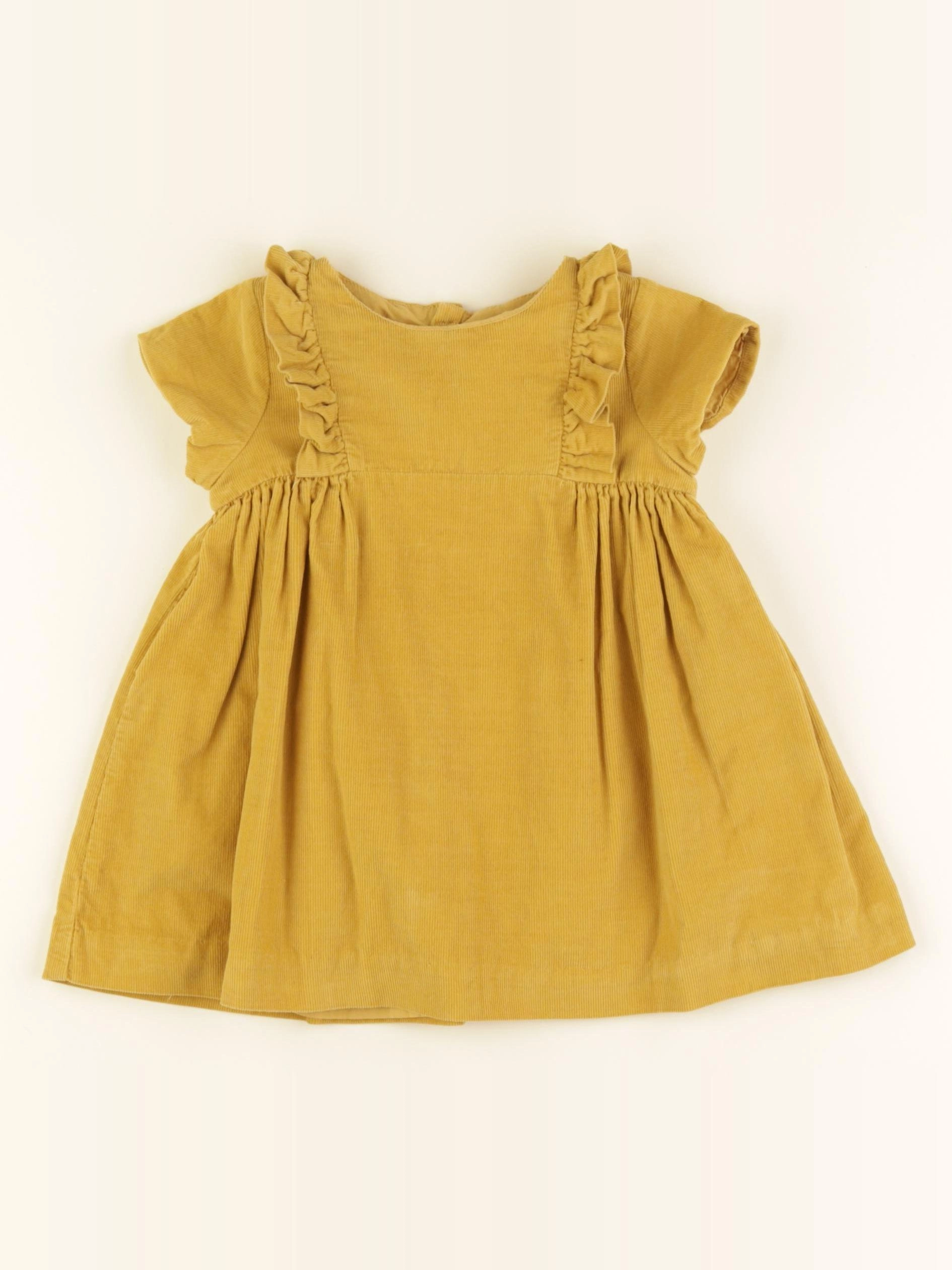 Jacadi - robe jaune - 12 mois