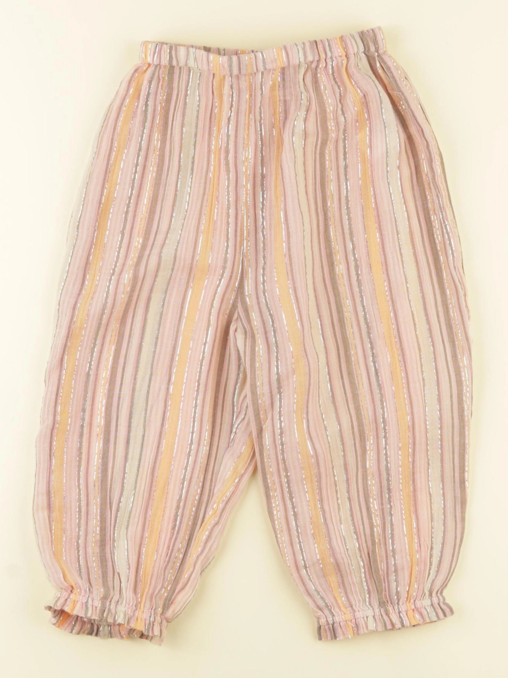 Bonton - pantalon multicolore - 2 ans