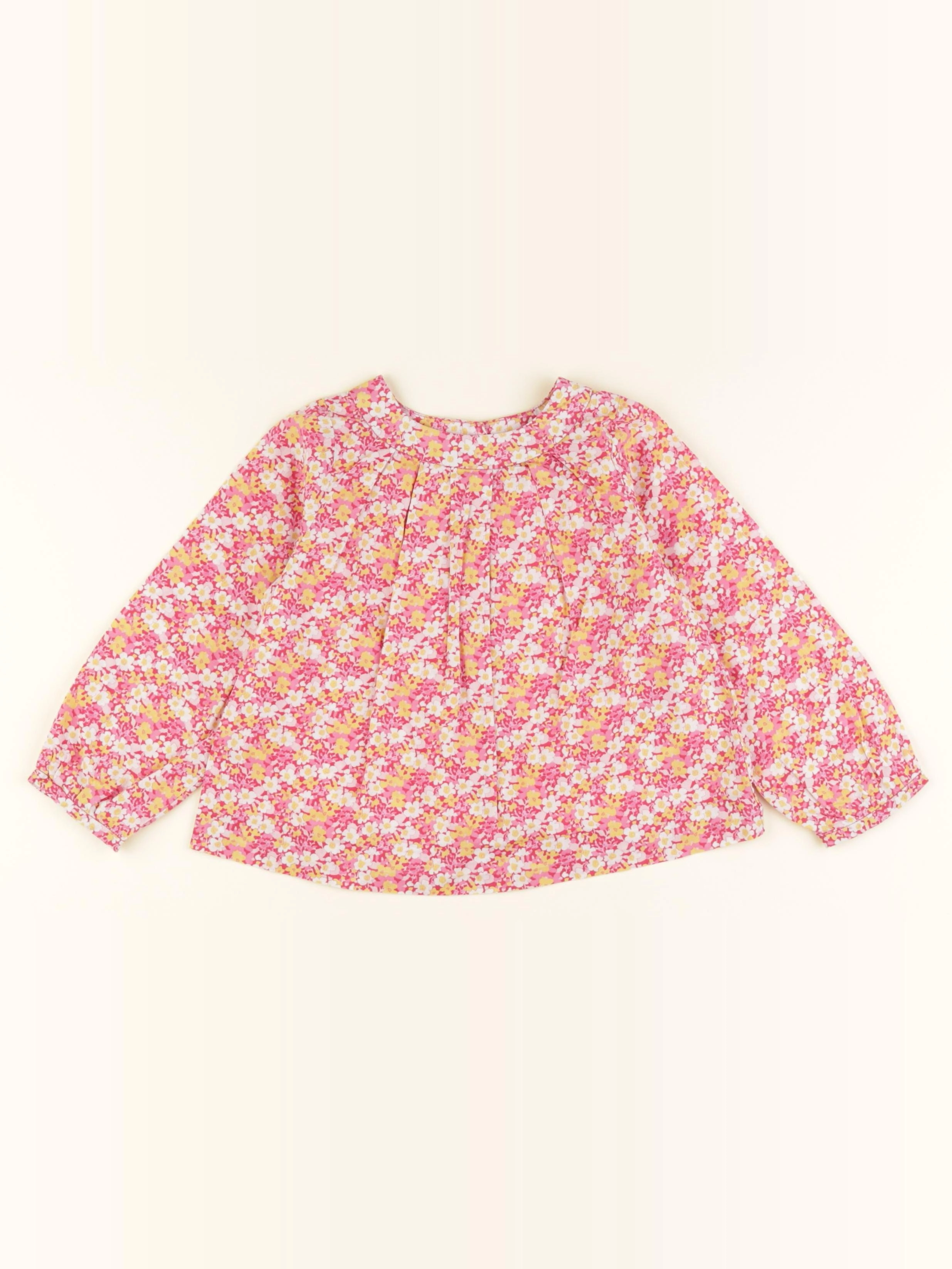 Jacadi - blouse liberty multicolore - 24 mois