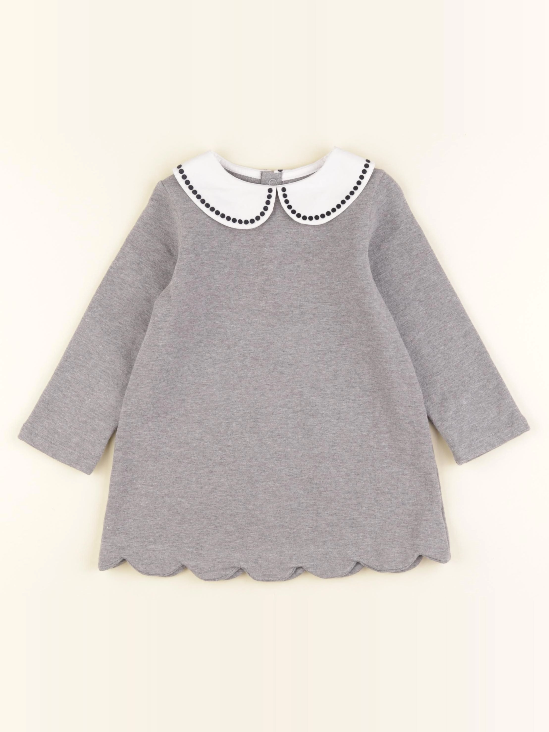 Jacadi - robe gris - 24 mois