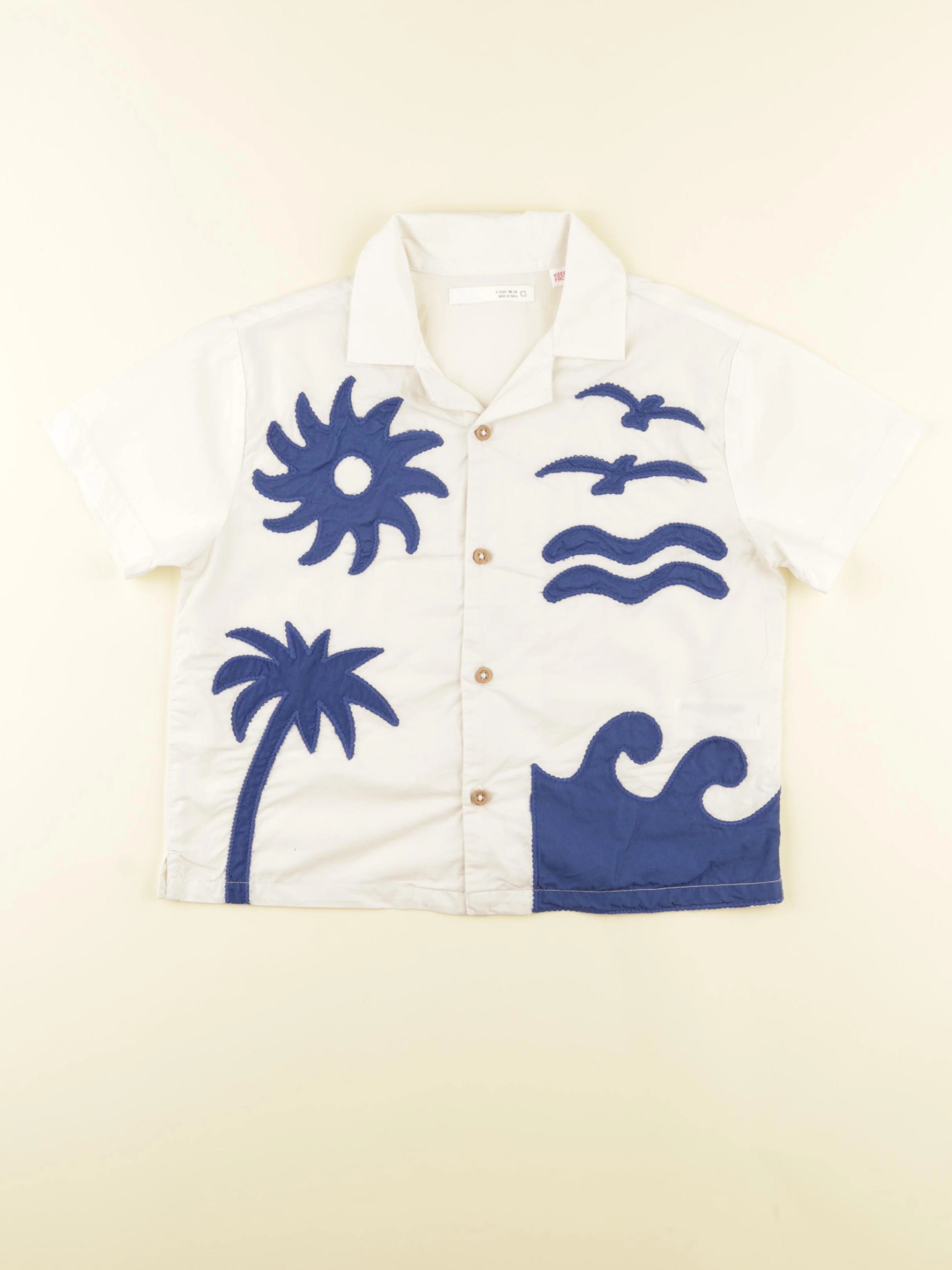 Zara - chemise blanc - 3 ans