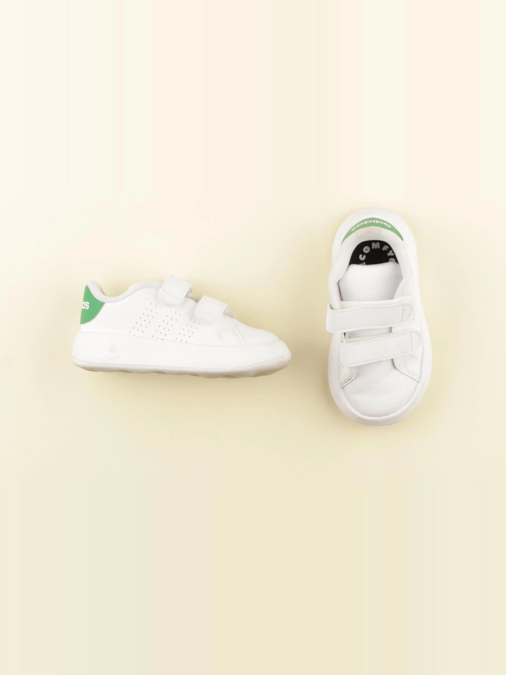 Adidas - baskets blanc - pointure 25