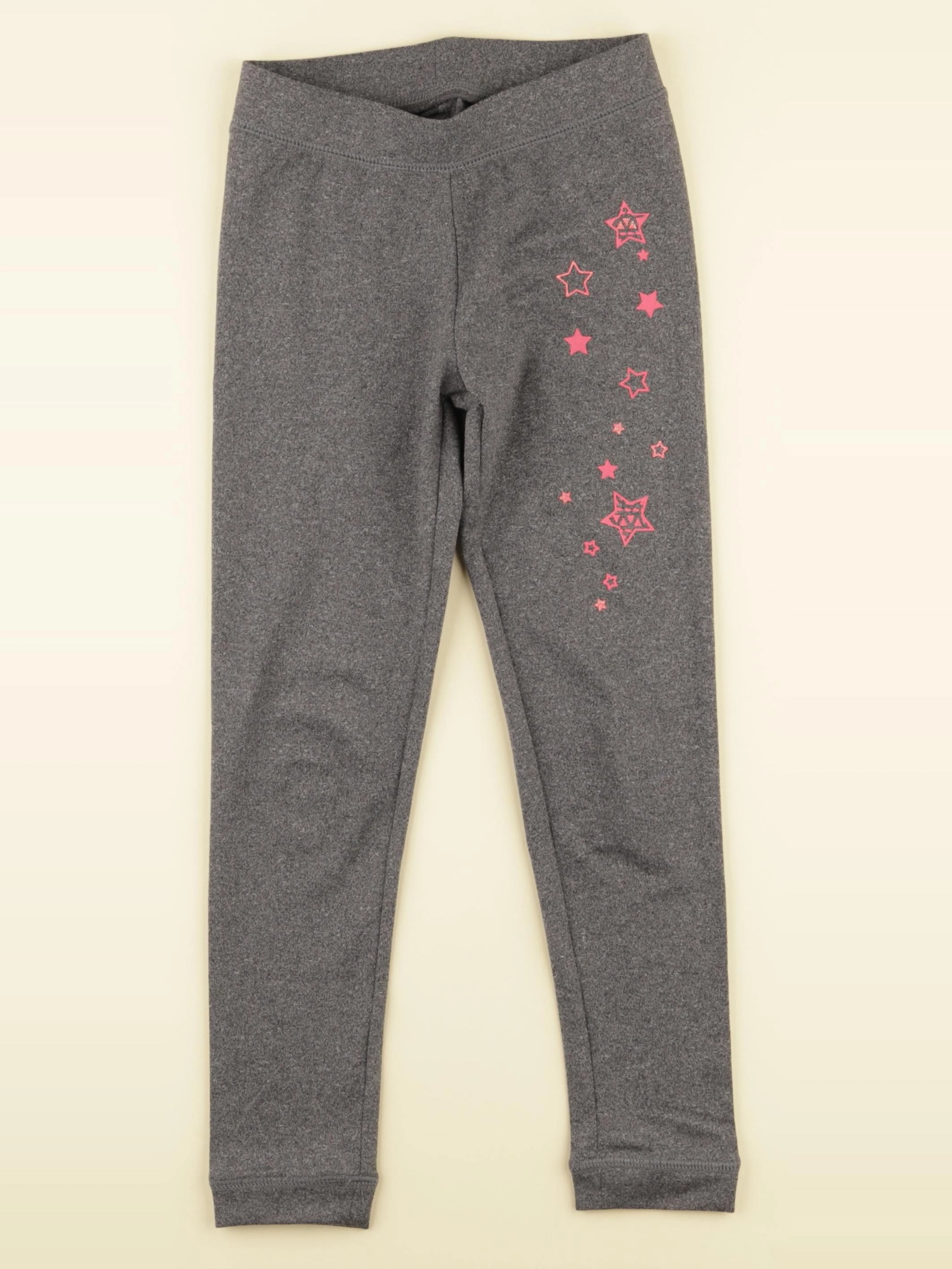 Vertbaudet - legging gris - 7 ans