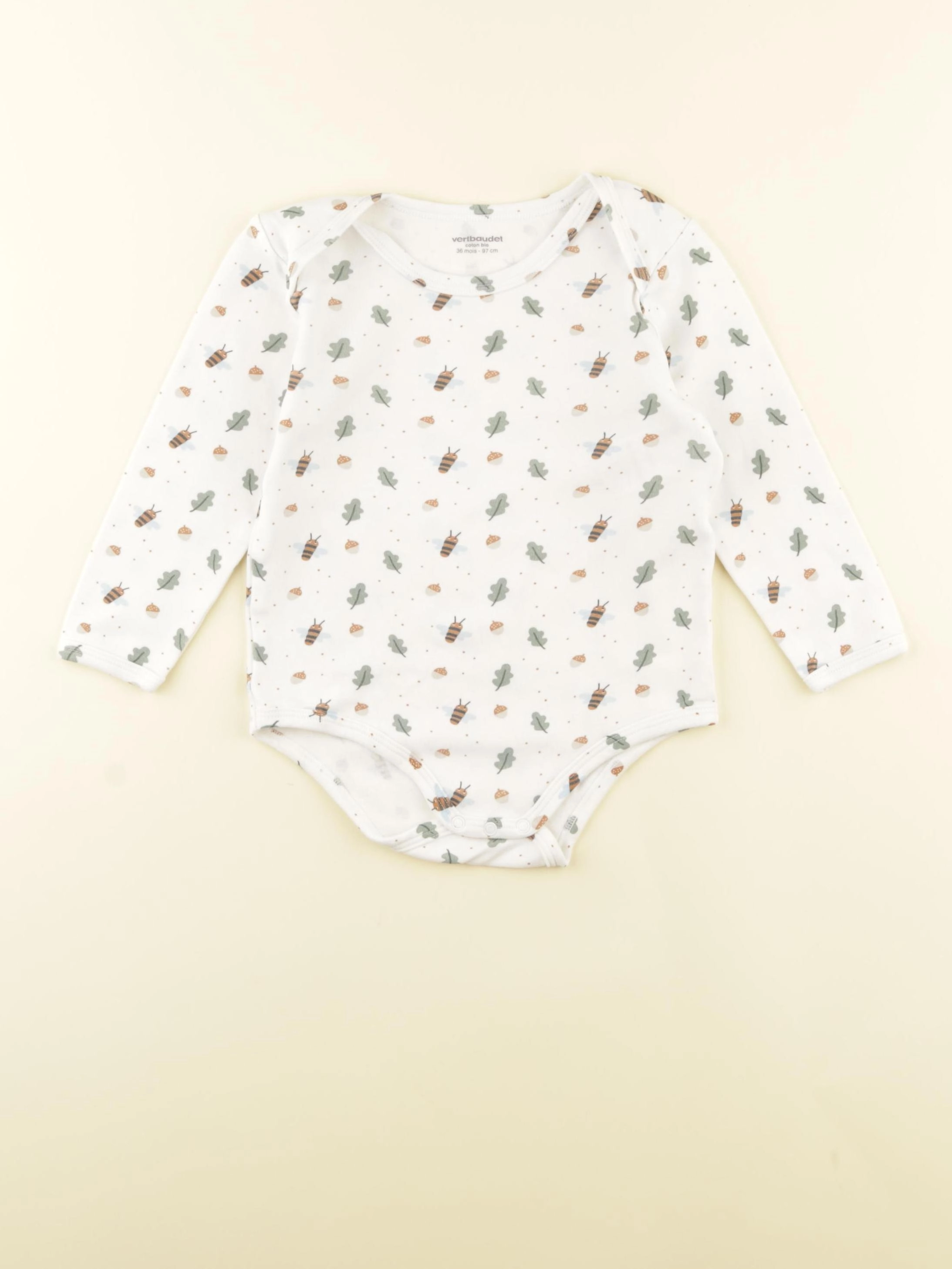 Vertbaudet - body multicolore - 36 mois