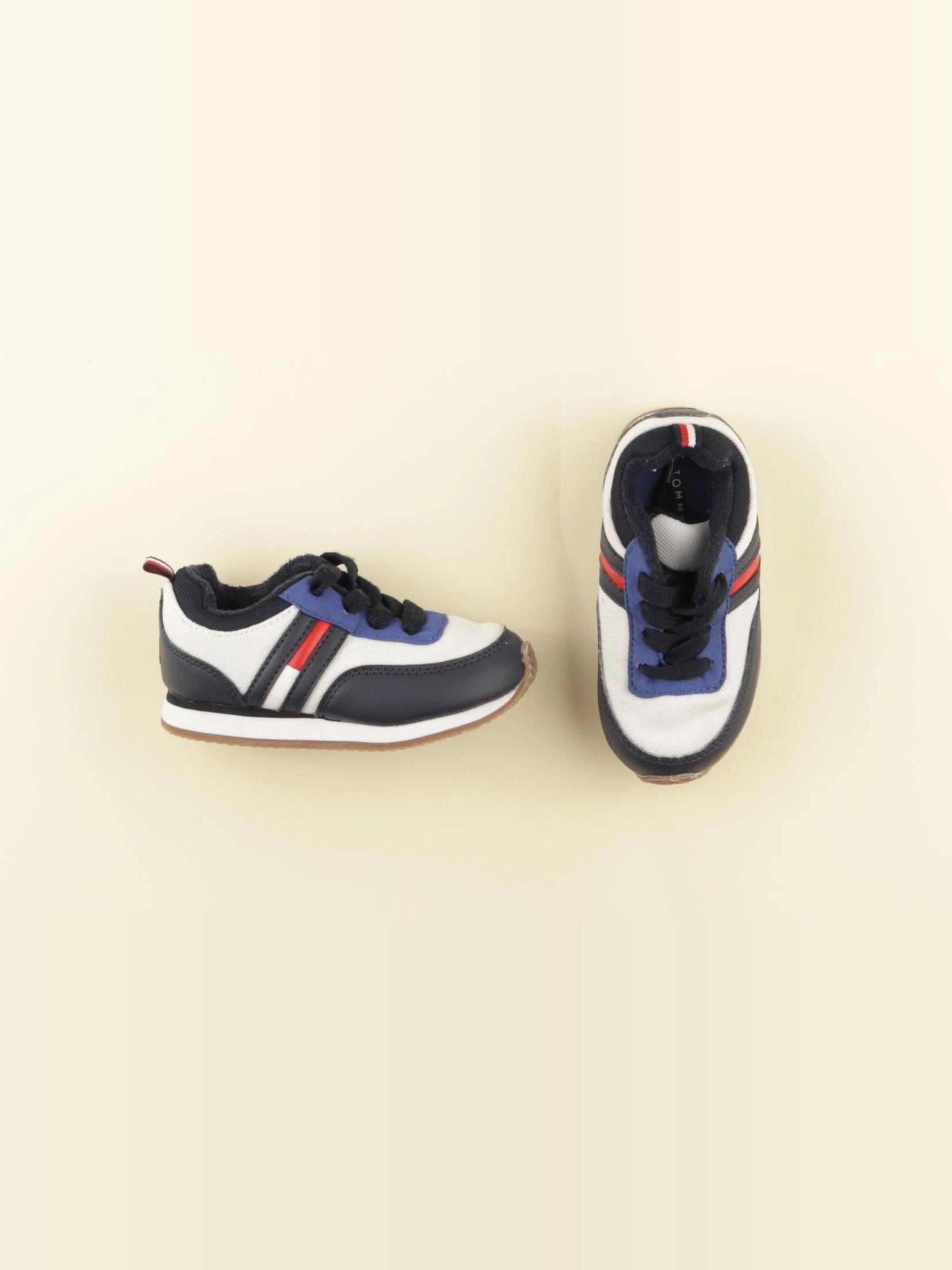 Tommy Hilfiger - baskets bleu, blanc - pointure 23/24