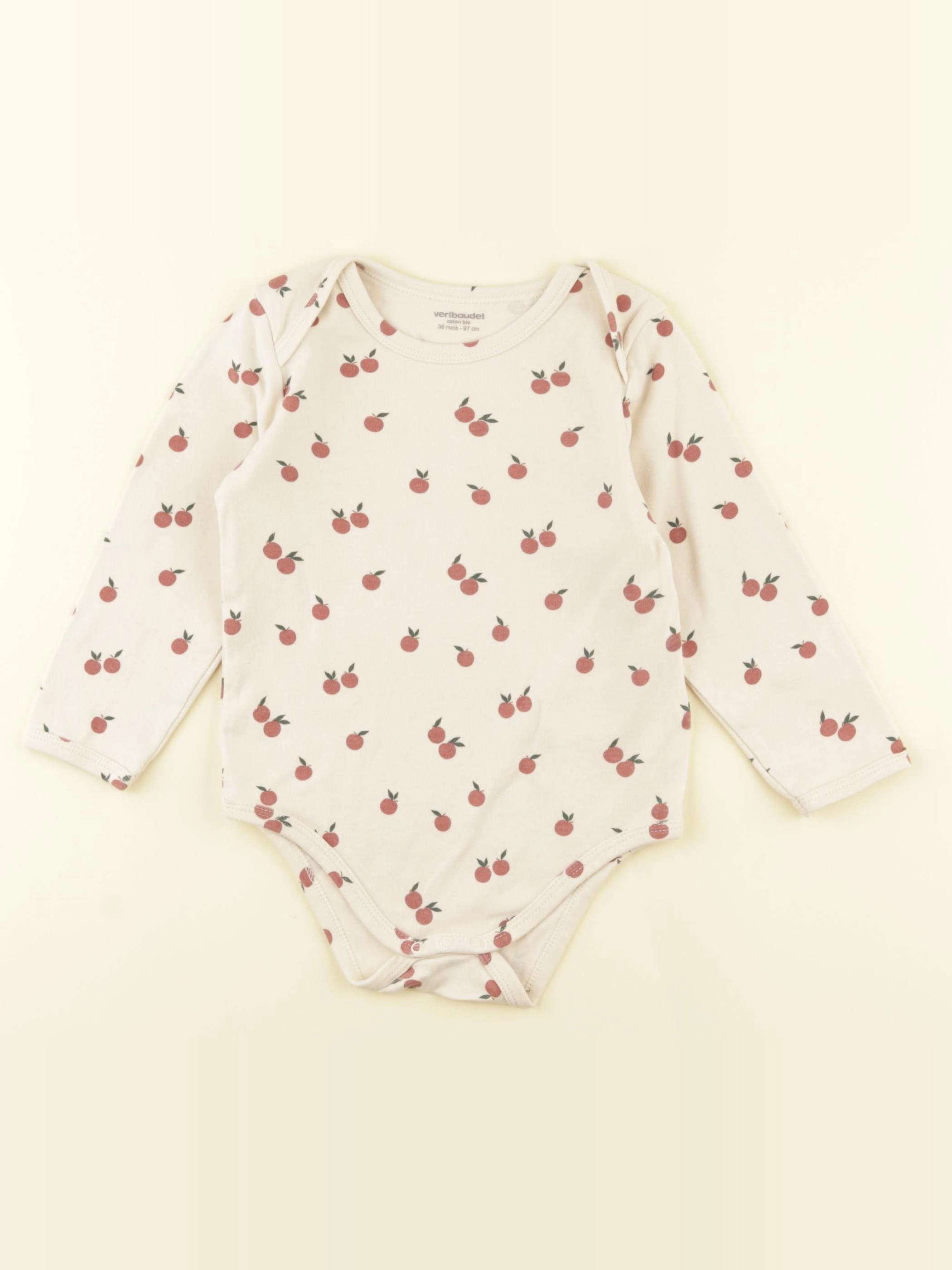 Vertbaudet - body blanc - 36 mois