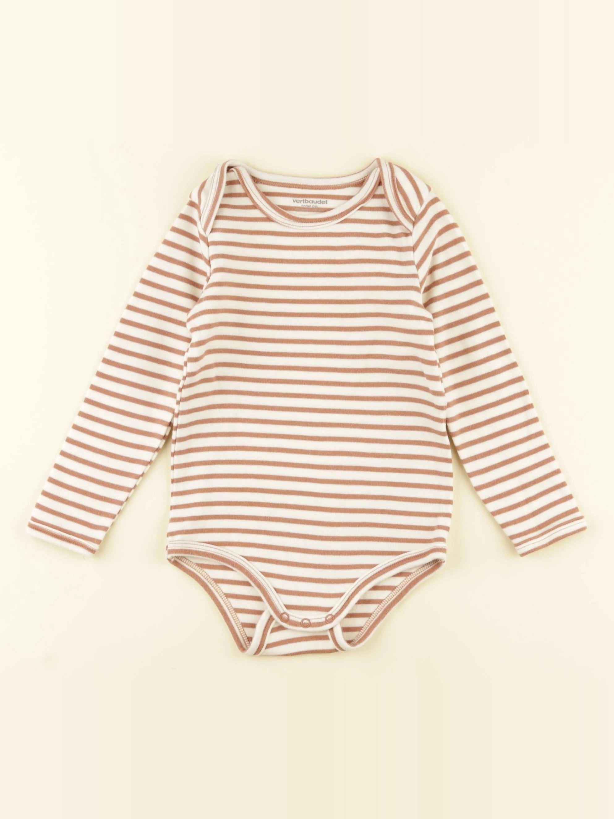 Vertbaudet - body rouge - 36 mois