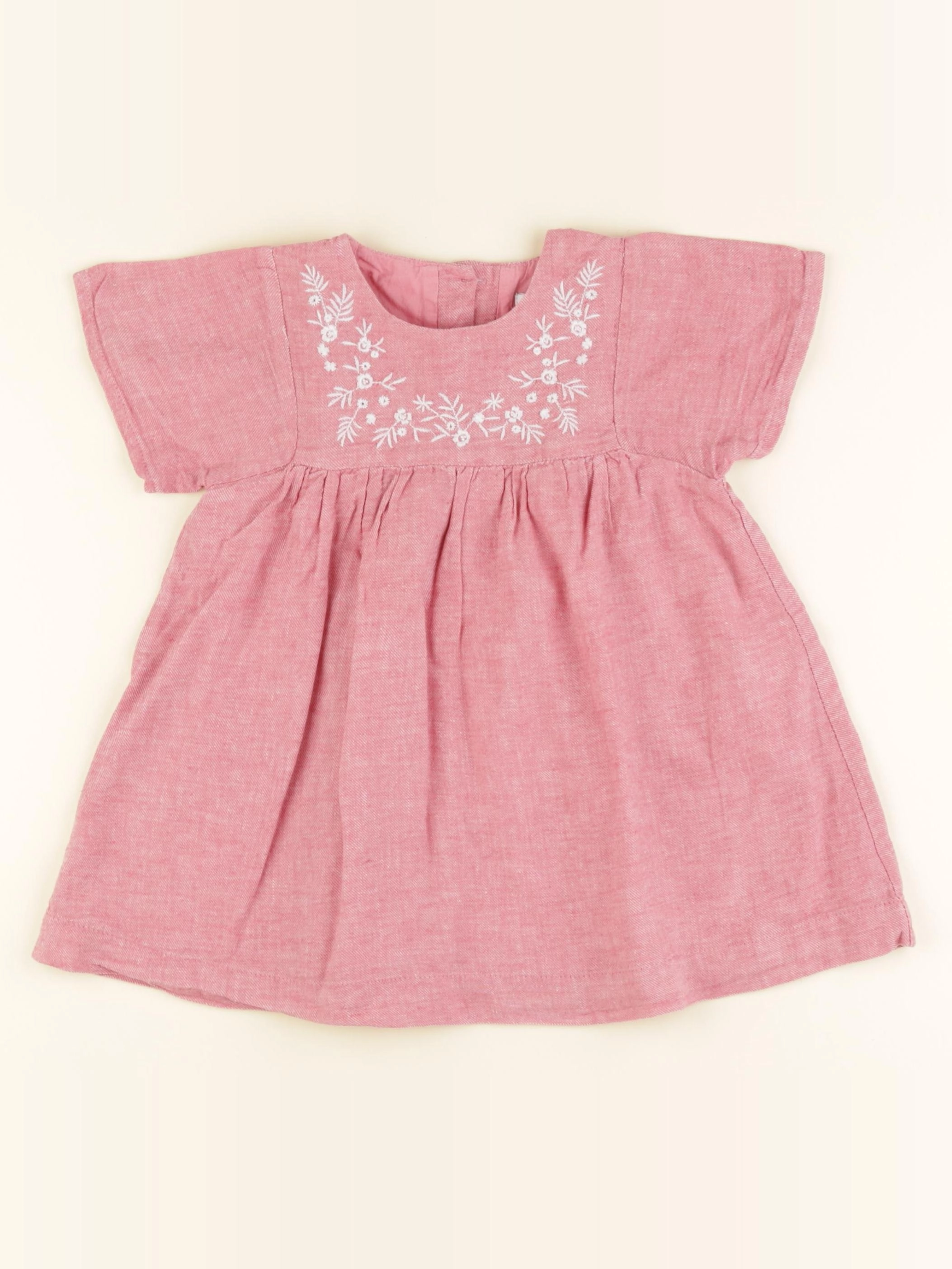 Vertbaudet - robe rose - 3 ans