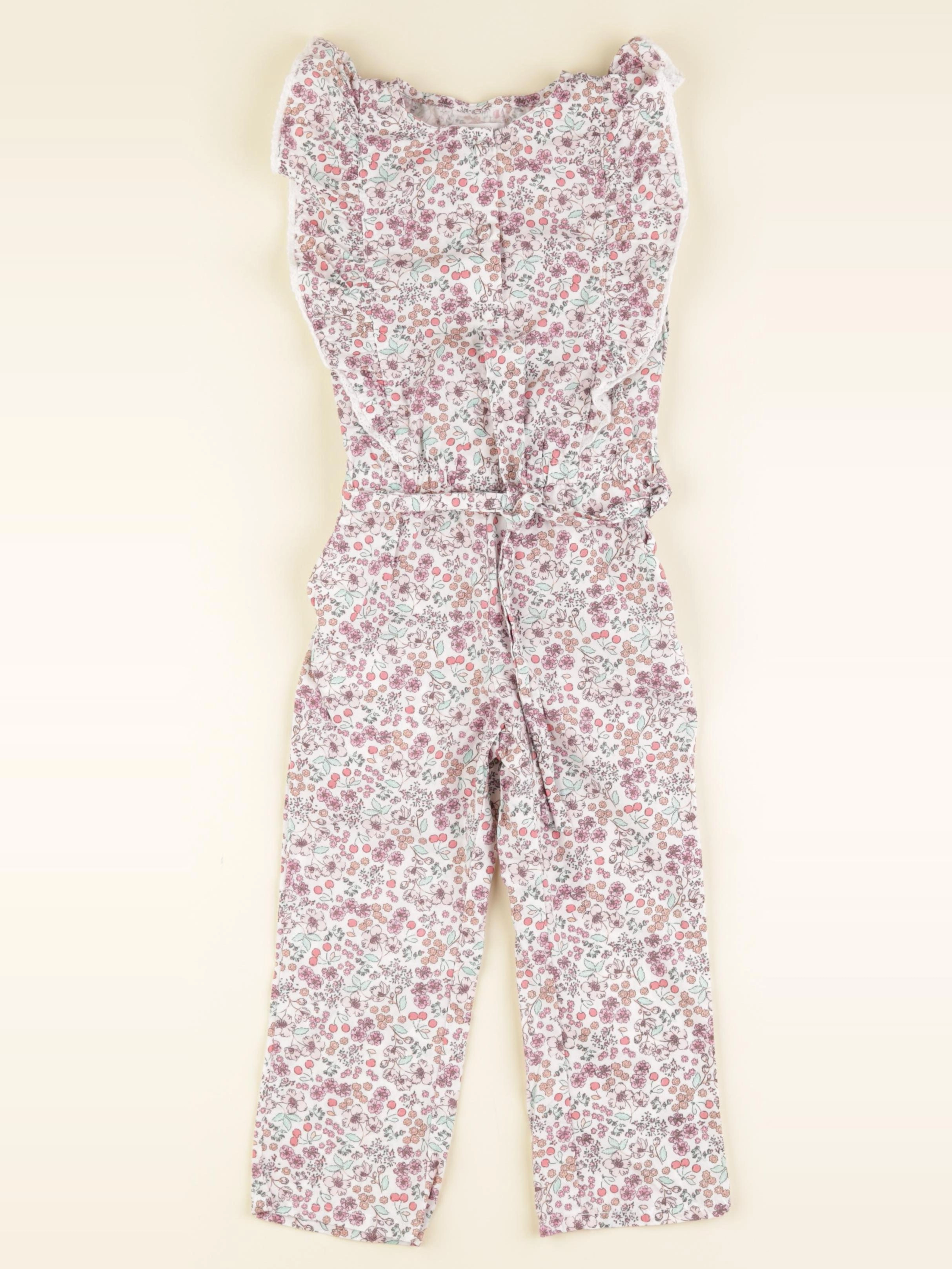 Vertbaudet - combinaison rose - 3 ans