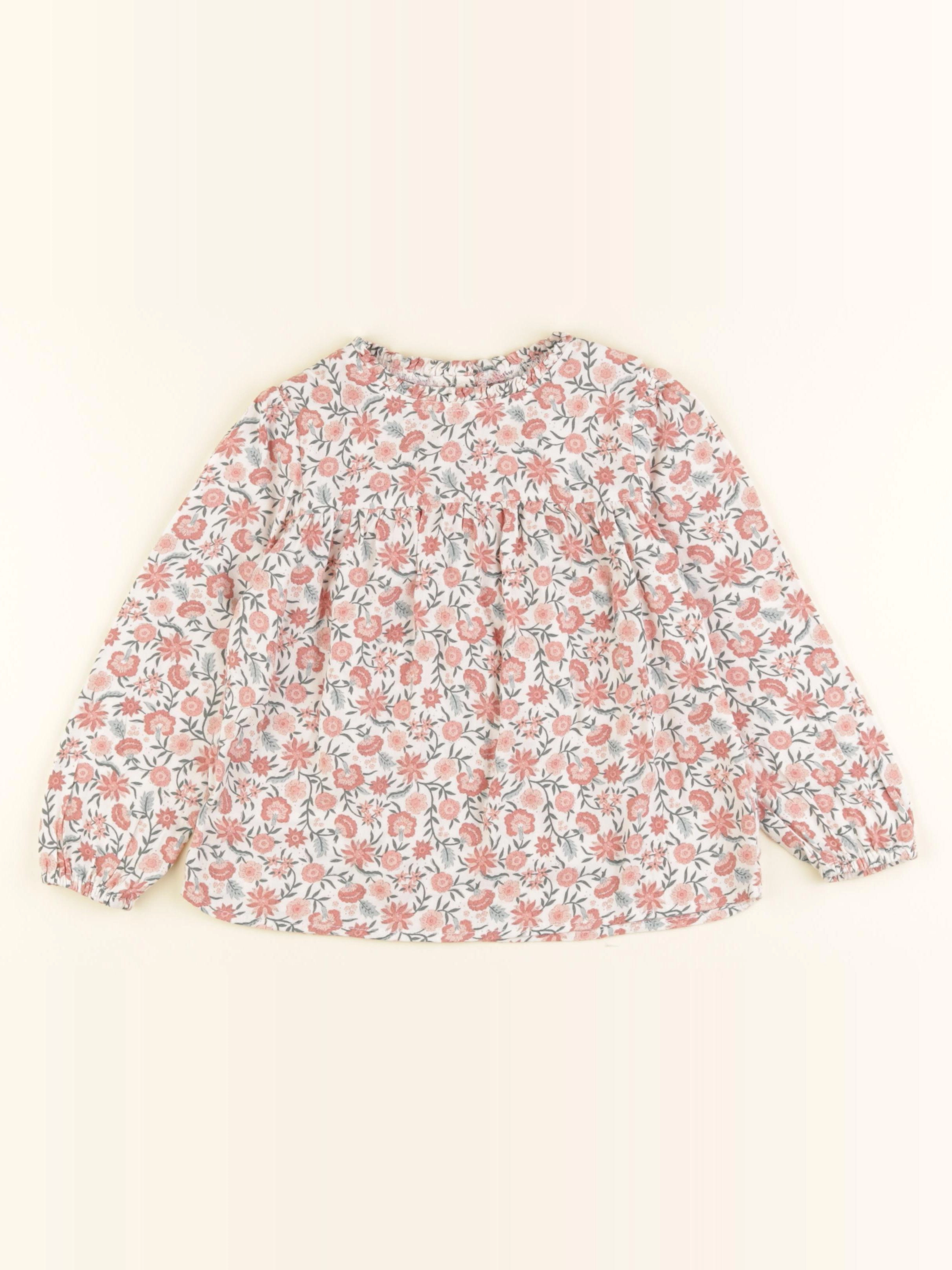 Vertbaudet - blouse multicolore - 4 ans