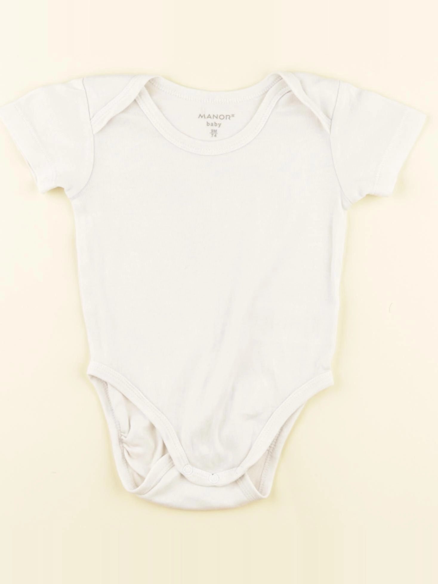 Manor Kids - body blanc - 9 mois