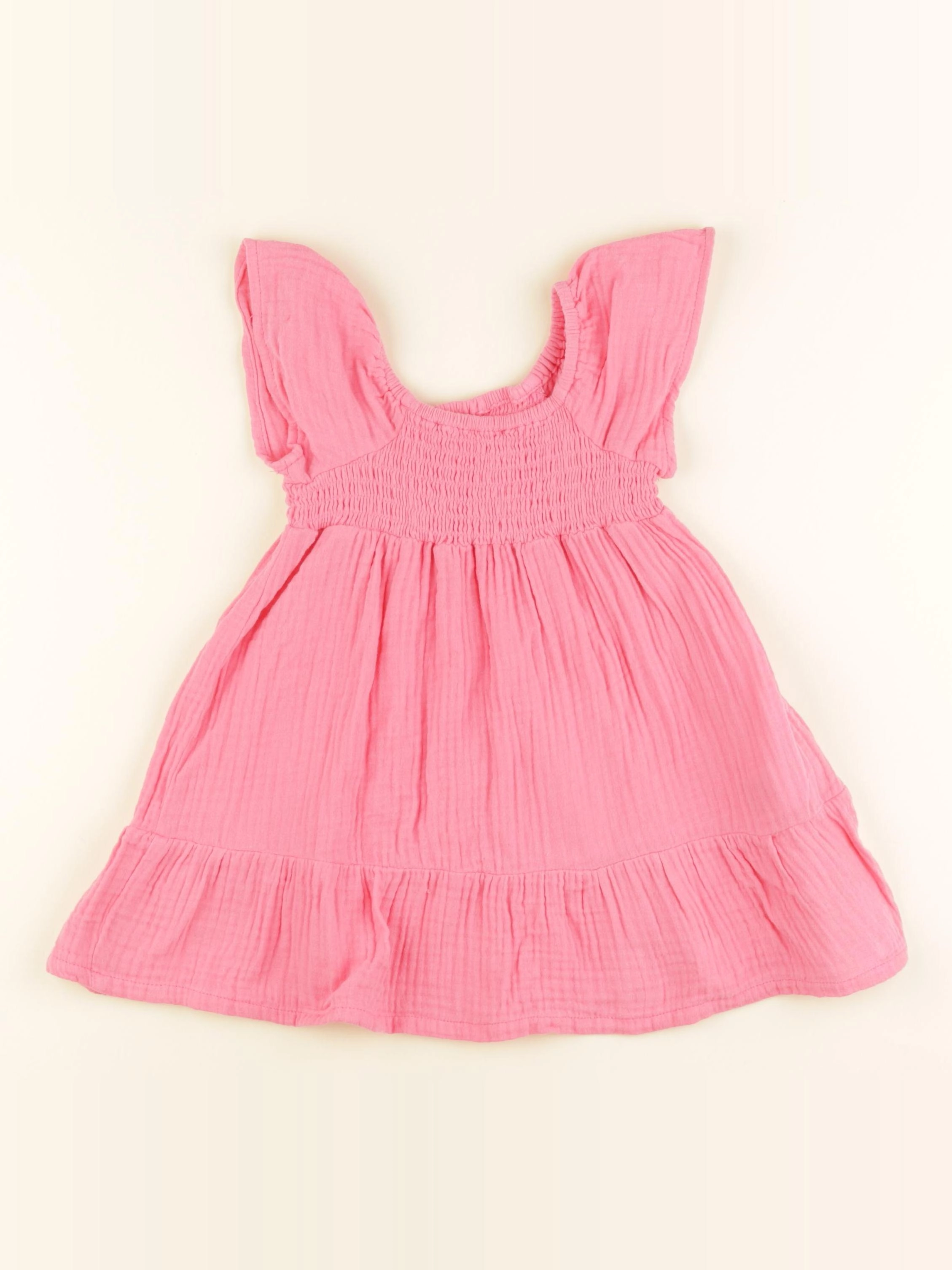 Vertbaudet - robe rose - 24 mois