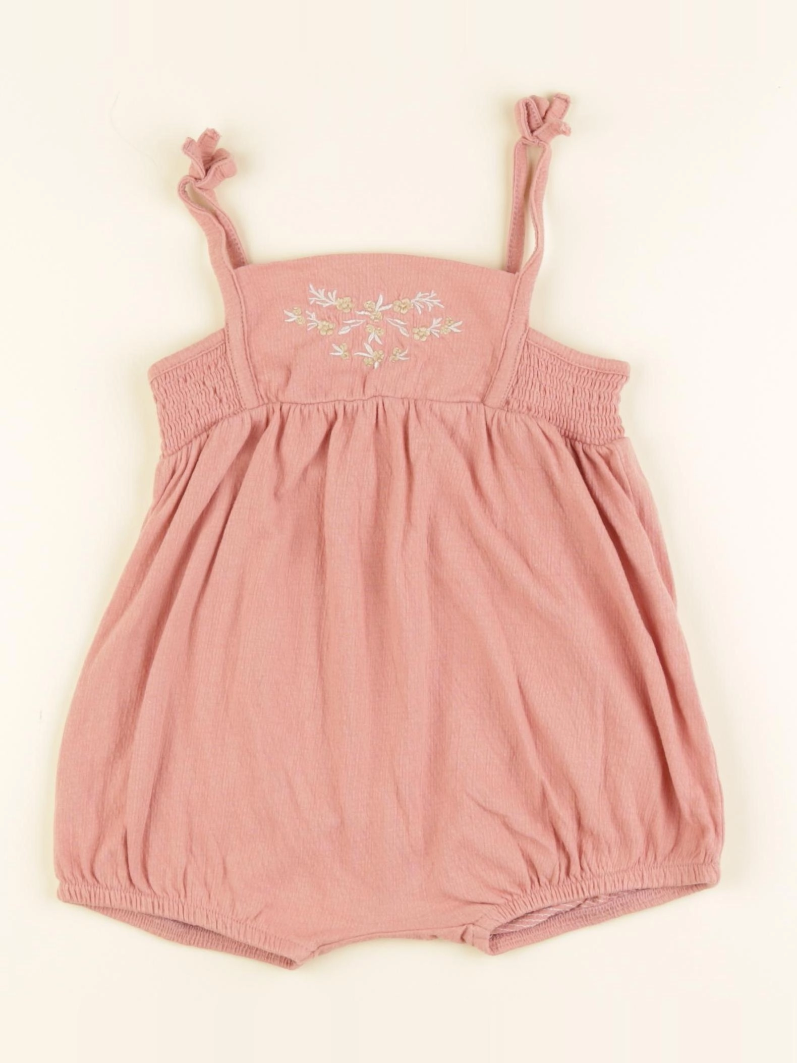 Vertbaudet - combinaison rose - 24 mois