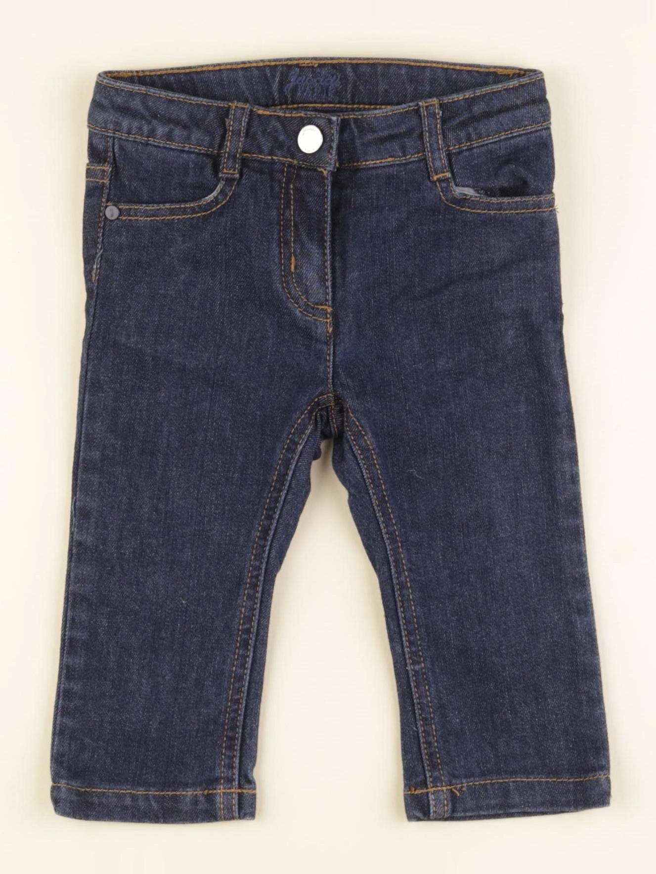 Jacadi - jean bleu - 12 mois