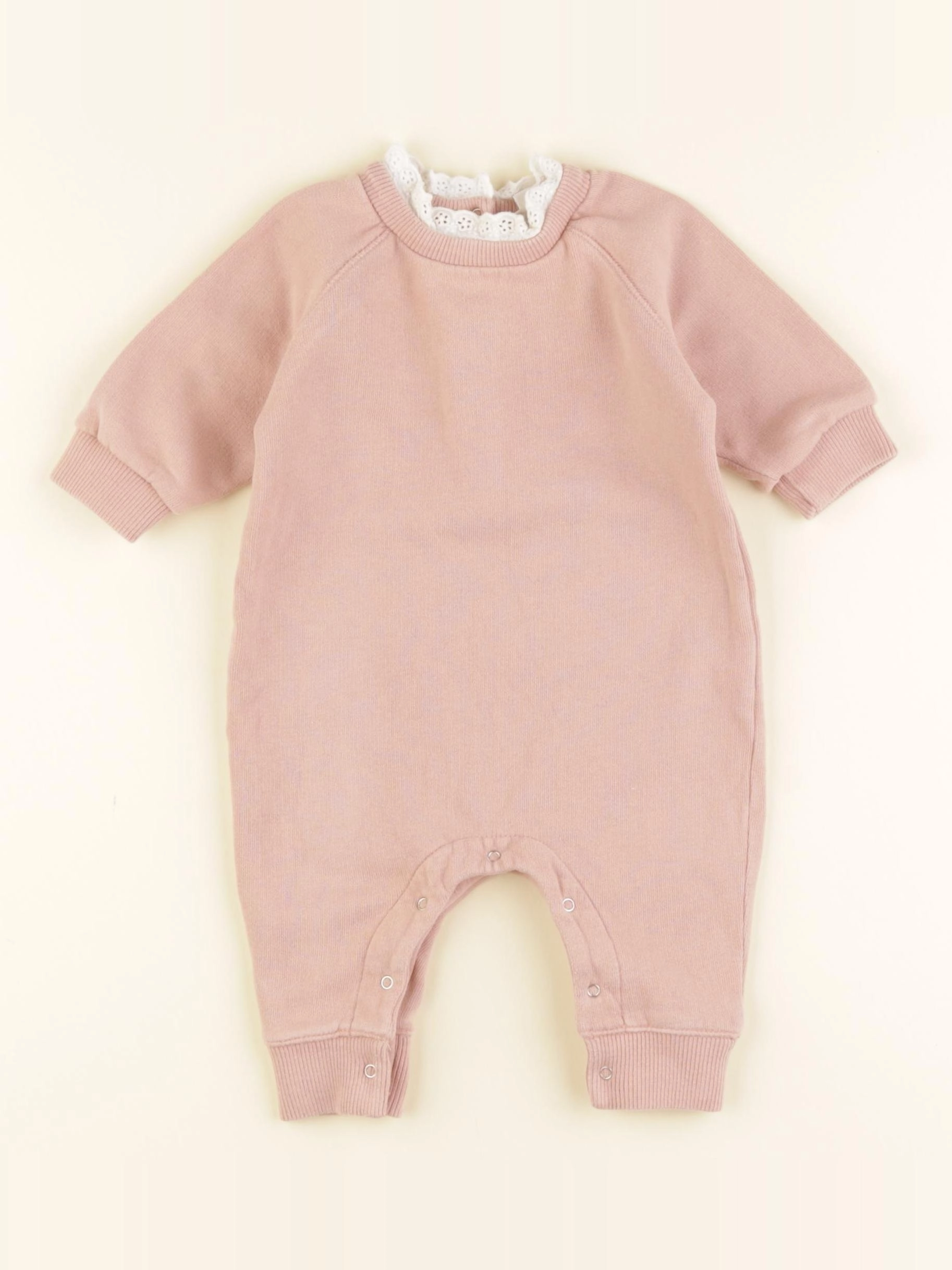 Bonton - combinaison rose - 3 mois