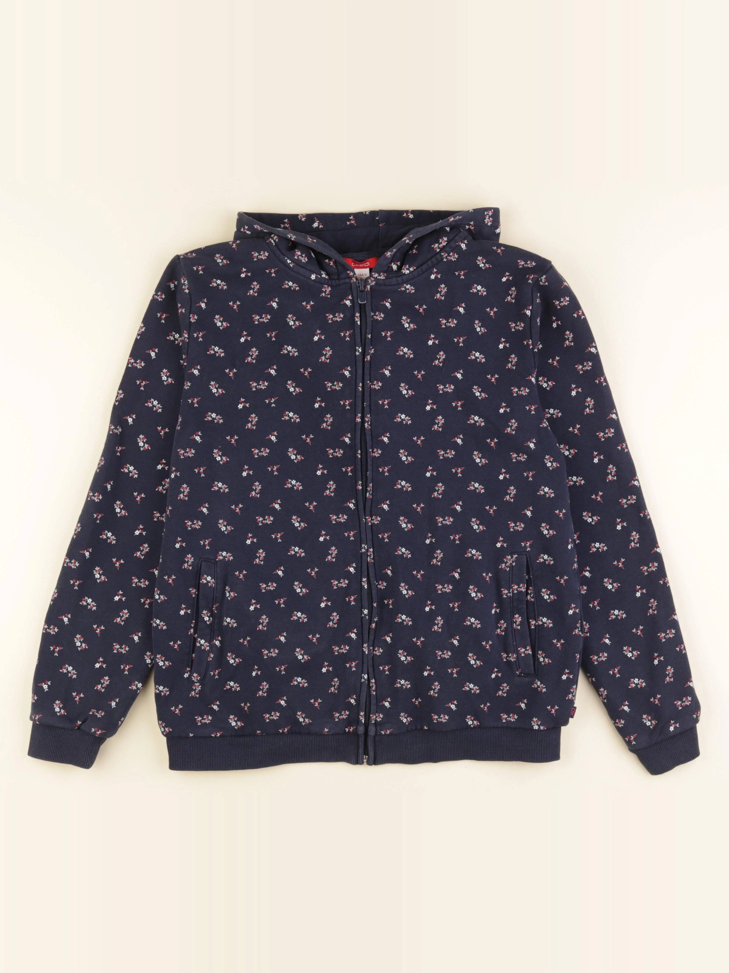 Okaidi - sweat bleu - 14 ans