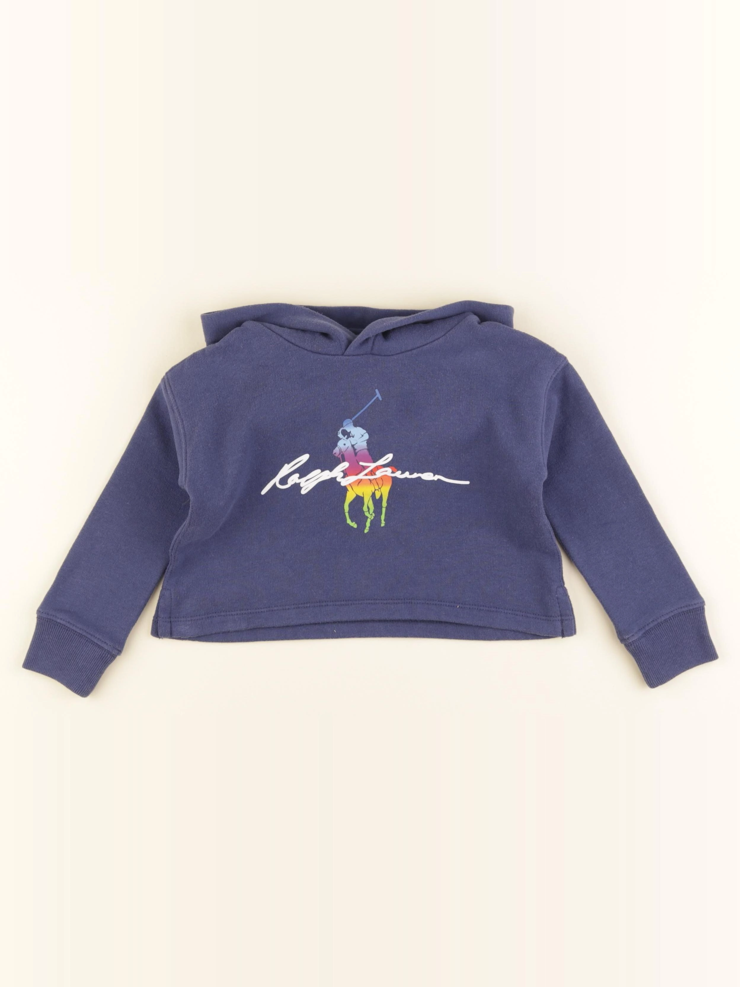Ralph Lauren - sweat bleu - 3 ans