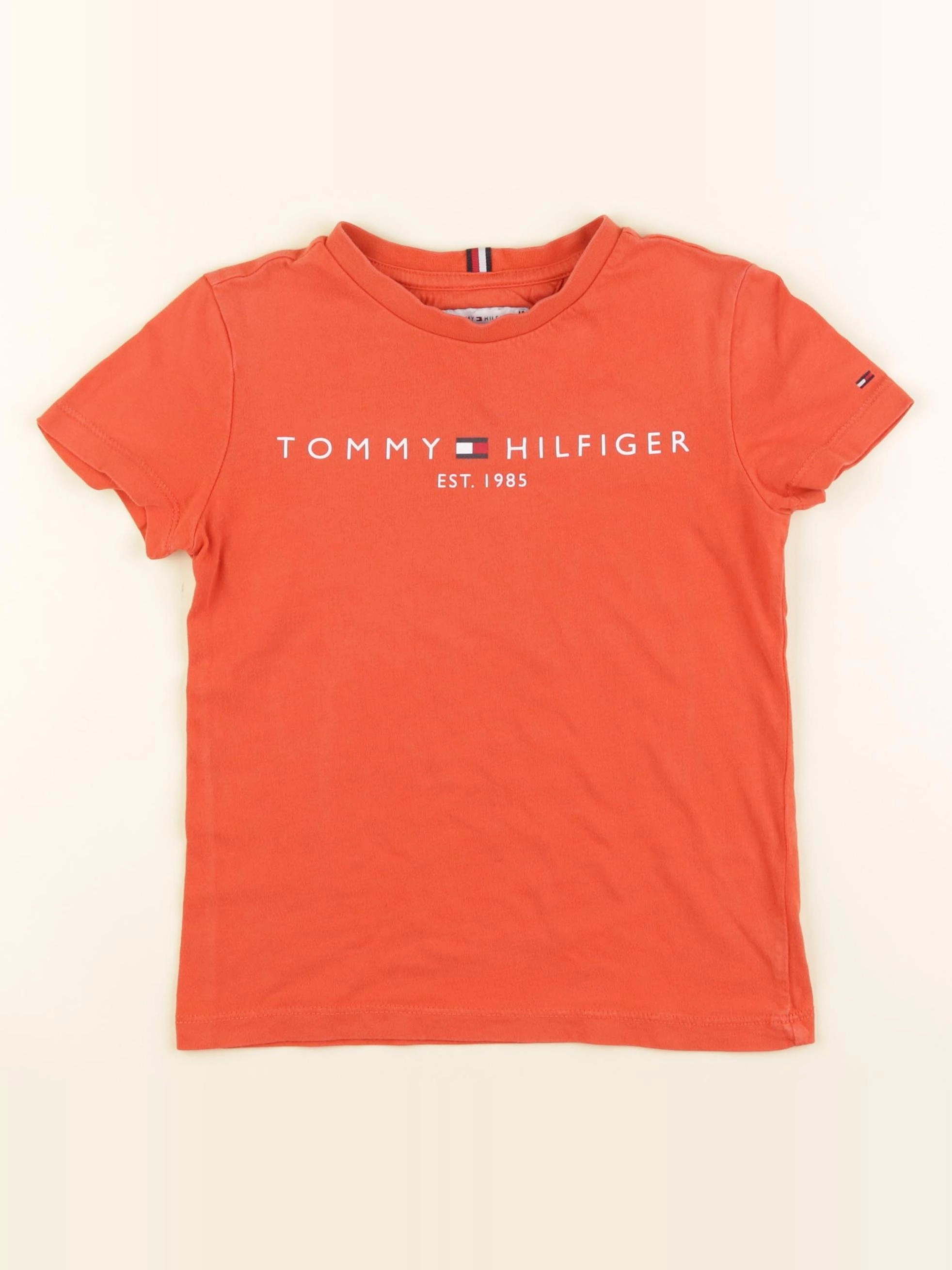 Tommy Hilfiger - tee-shirt rouge - 6 ans