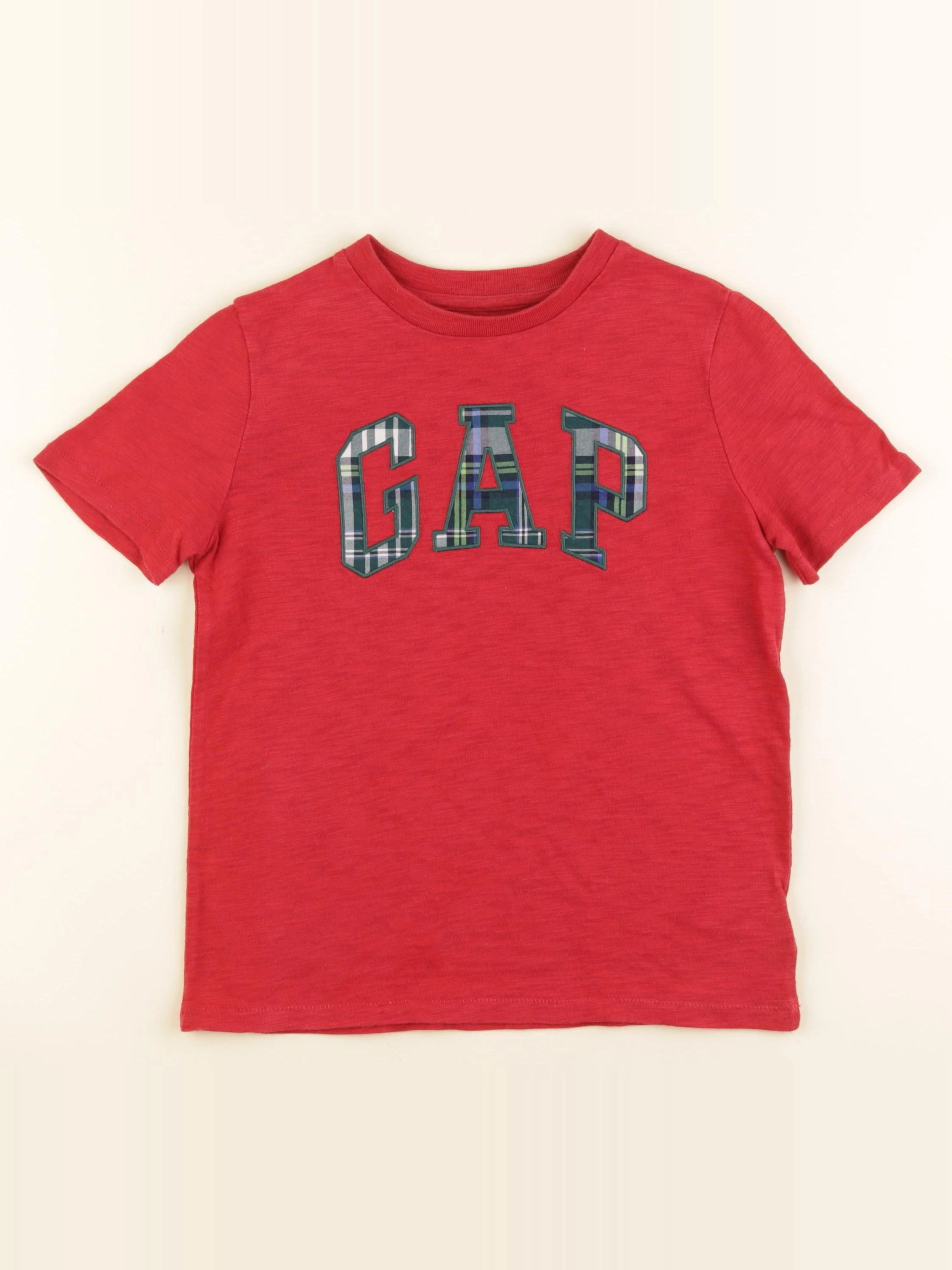 GAP - tee-shirt rouge - 6/7 ans