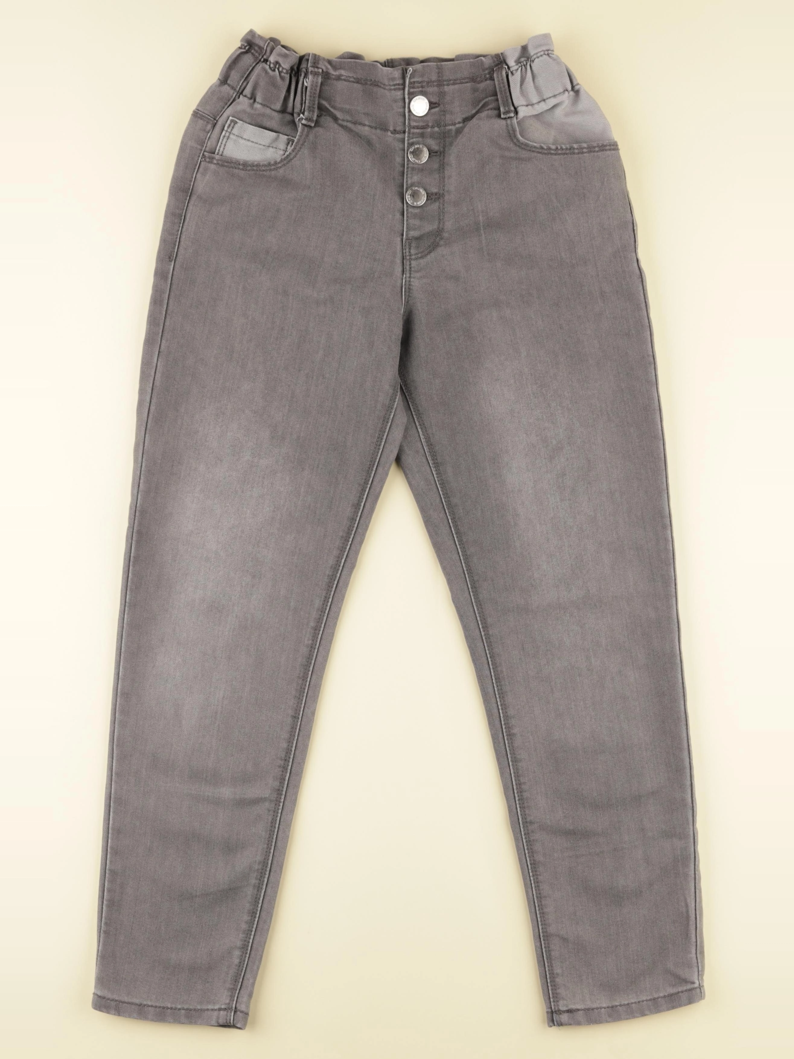 Okaidi - jean gris - 10 ans