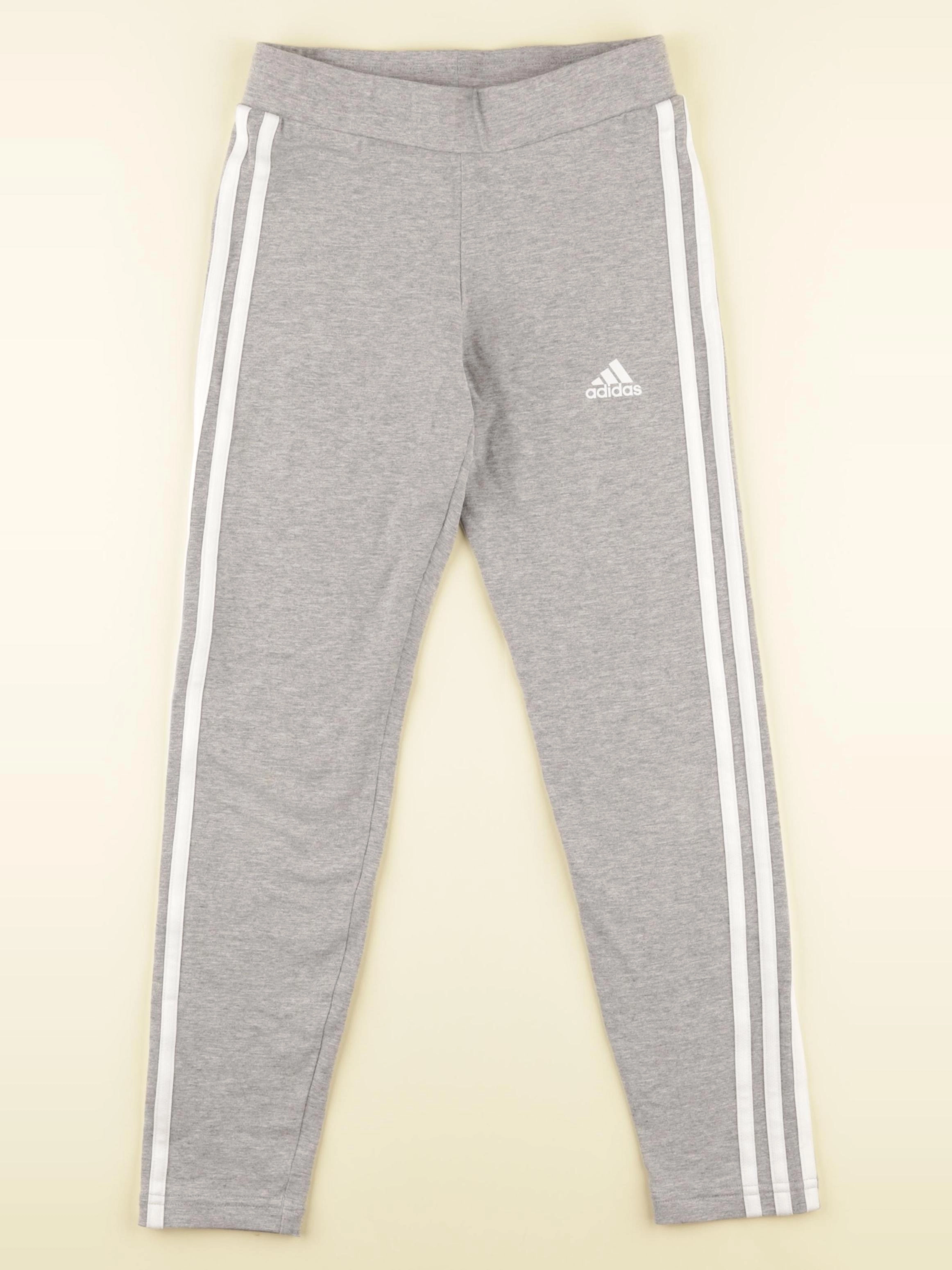 Adidas - legging gris - 9/10 ans
