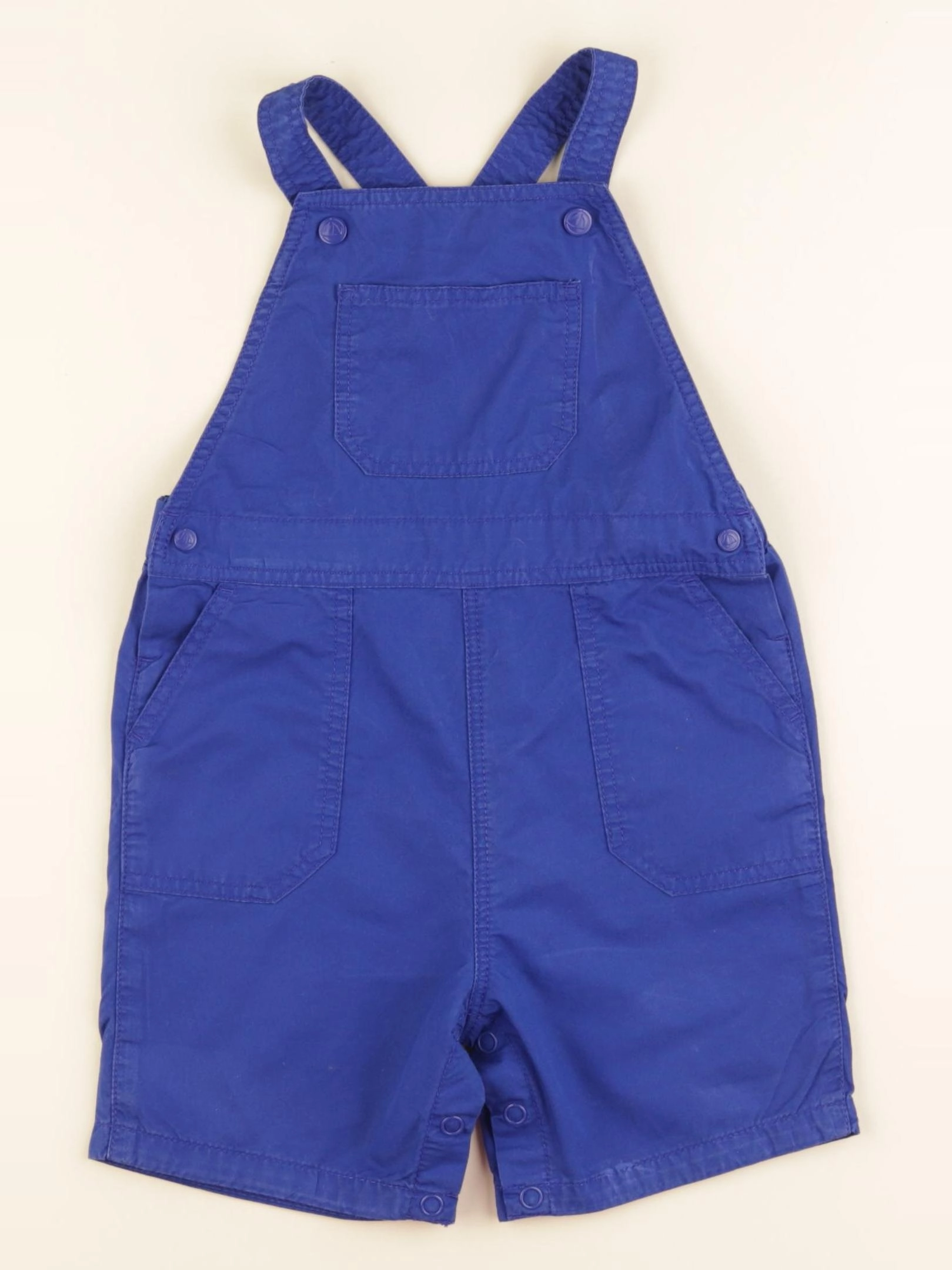 Petit Bateau - salopette bleu - 24 mois