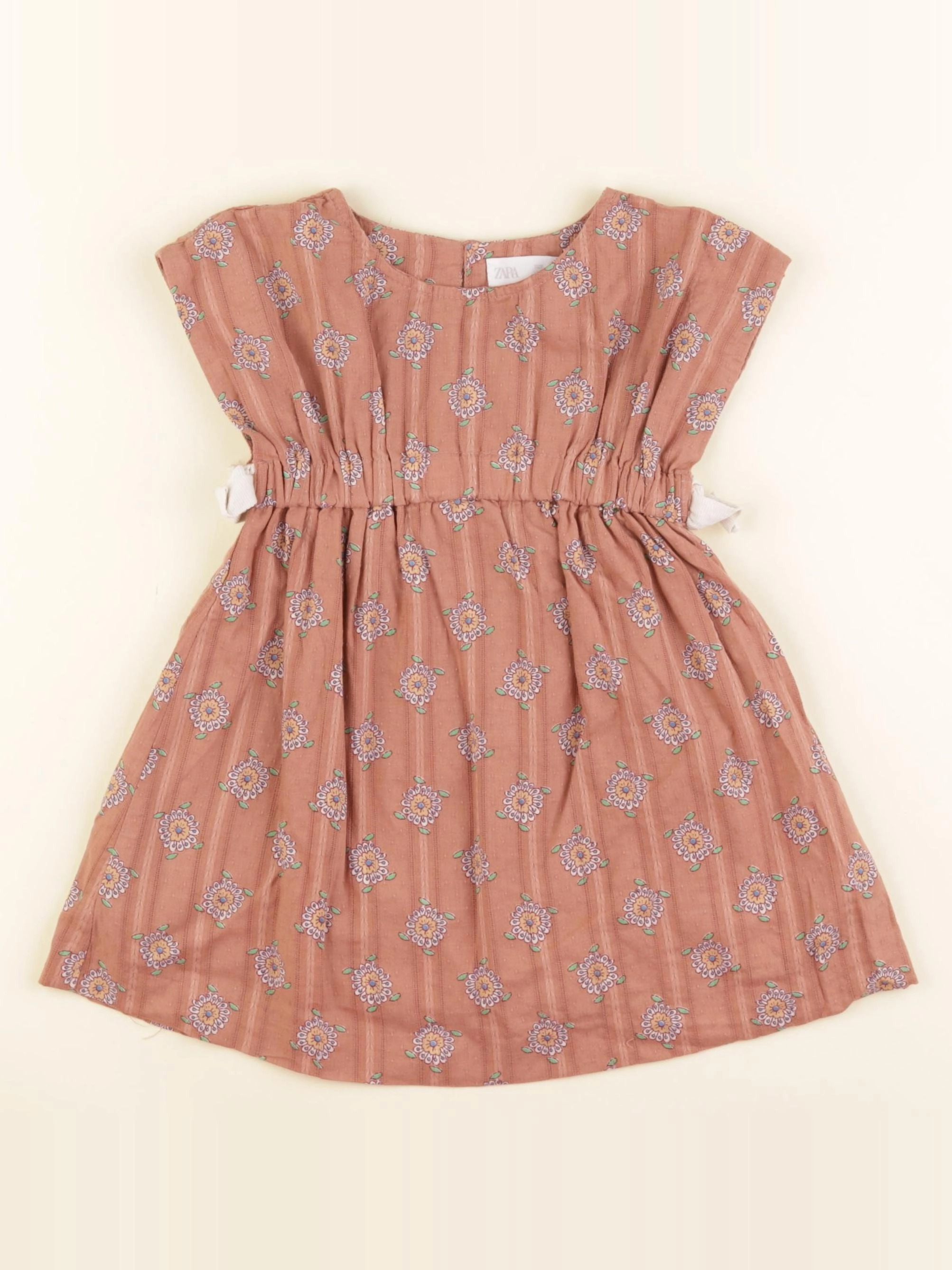 Zara - robe marron - 2 ans