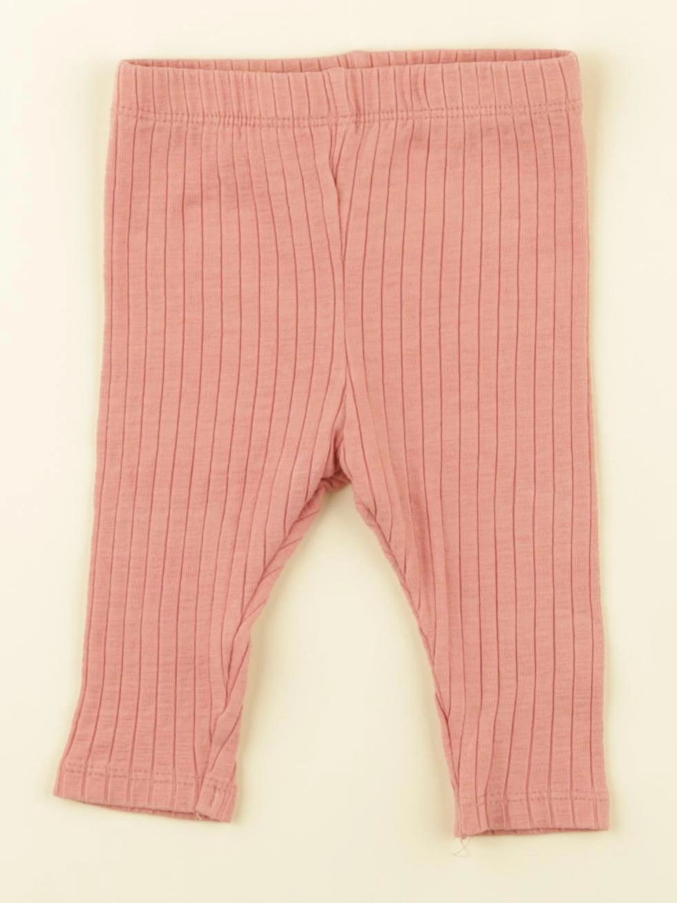 Vertbaudet - legging rose - 3 mois