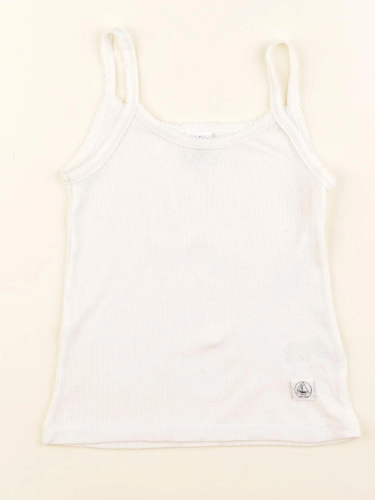 Petit Bateau - maillot de corps blanc - 3 ans