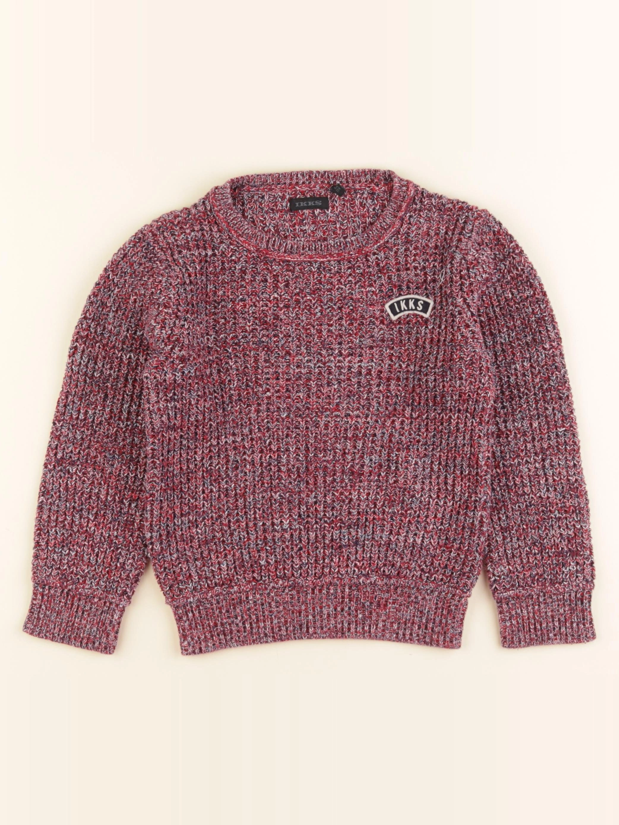 IKKS - pull rouge - 6 ans