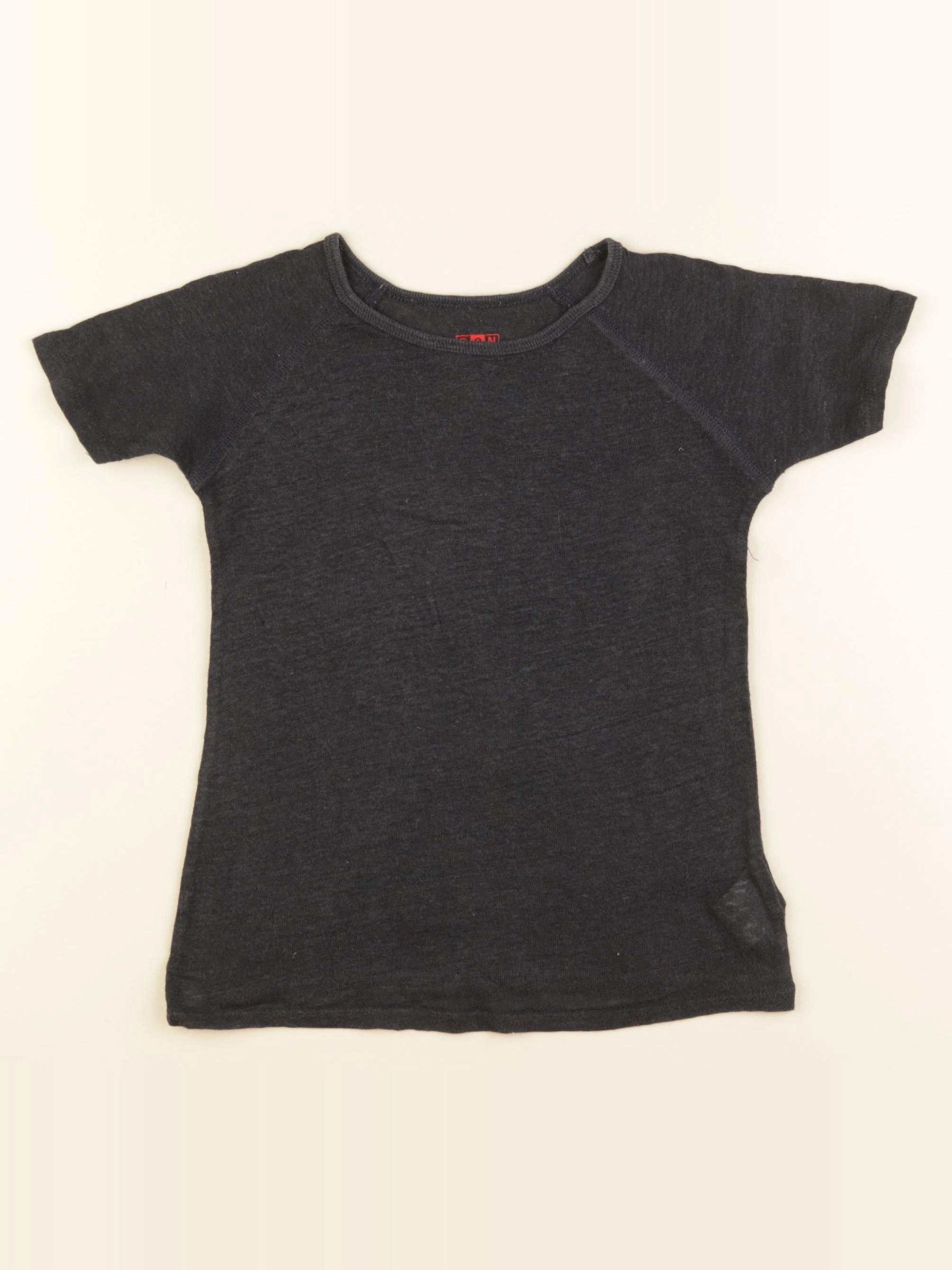 Bonton - tee-shirt gris - 4 ans
