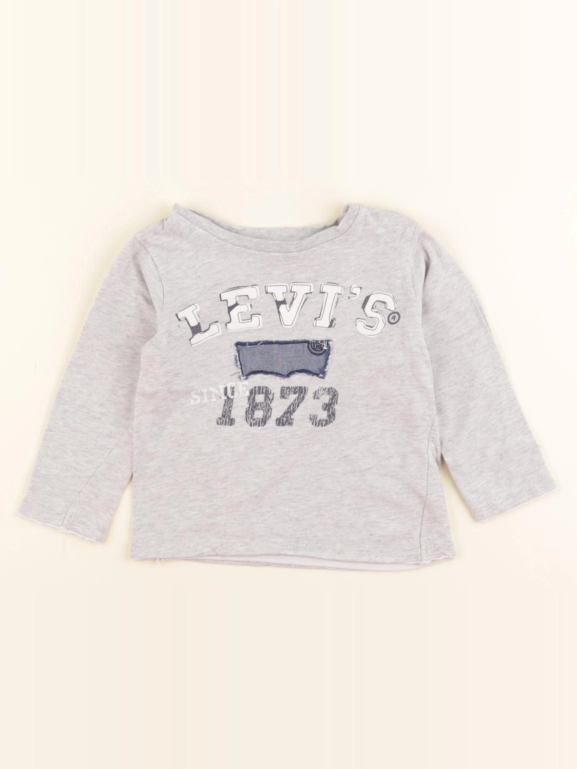 Levi's - tee-shirt gris - 24 mois