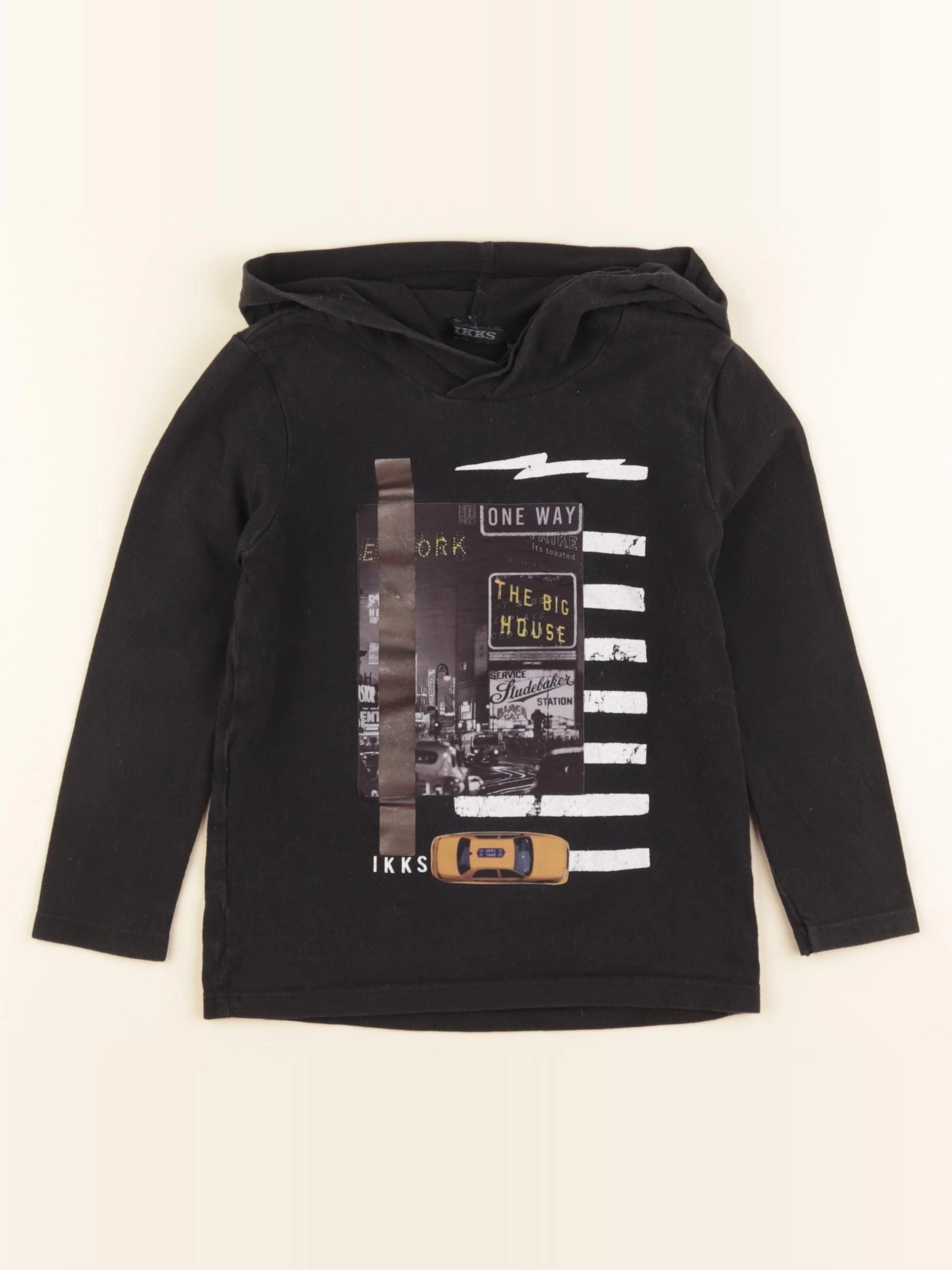 IKKS - tee-shirt noir - 4 ans