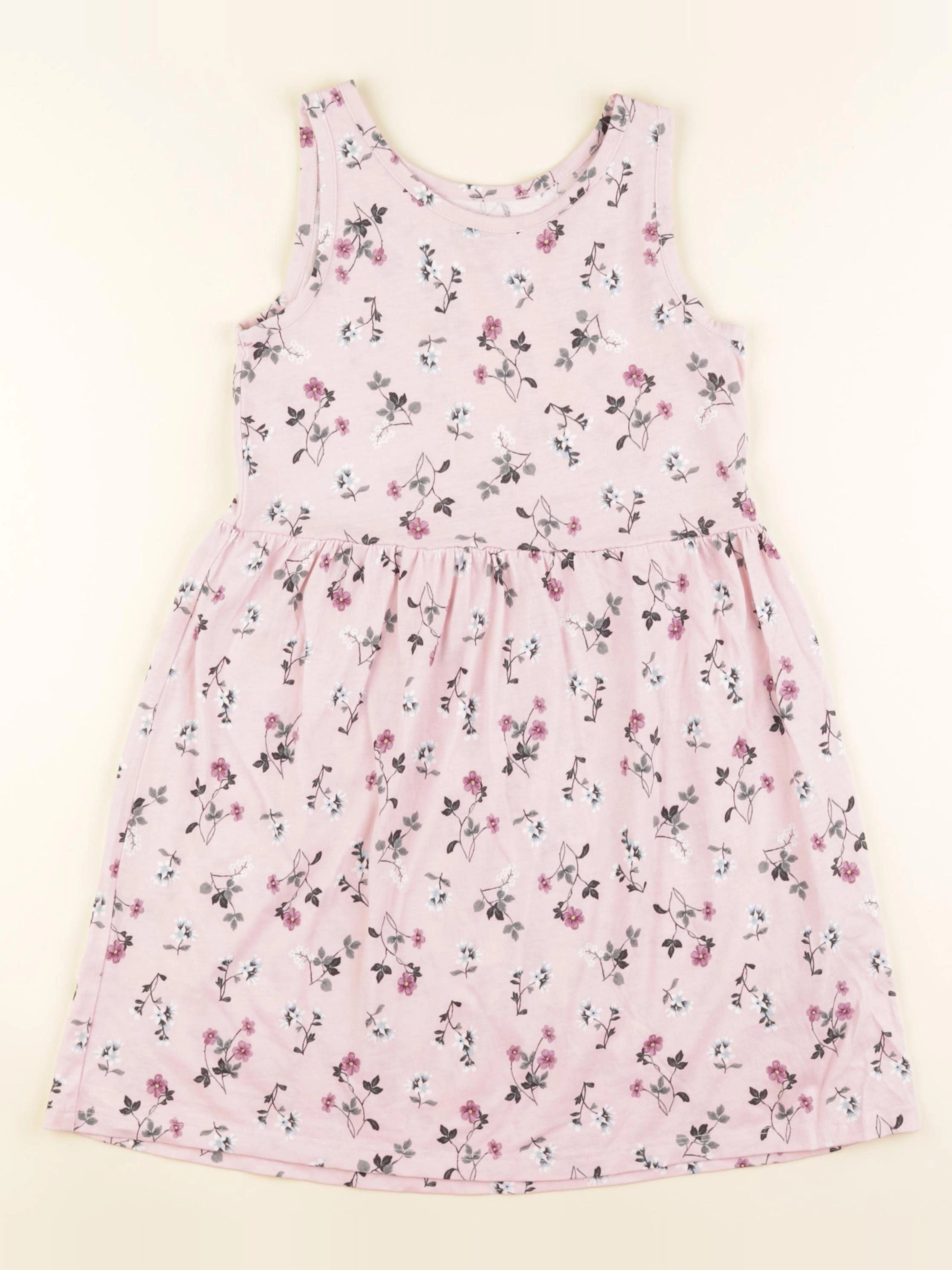 H&M - robe rose - 6/8 ans